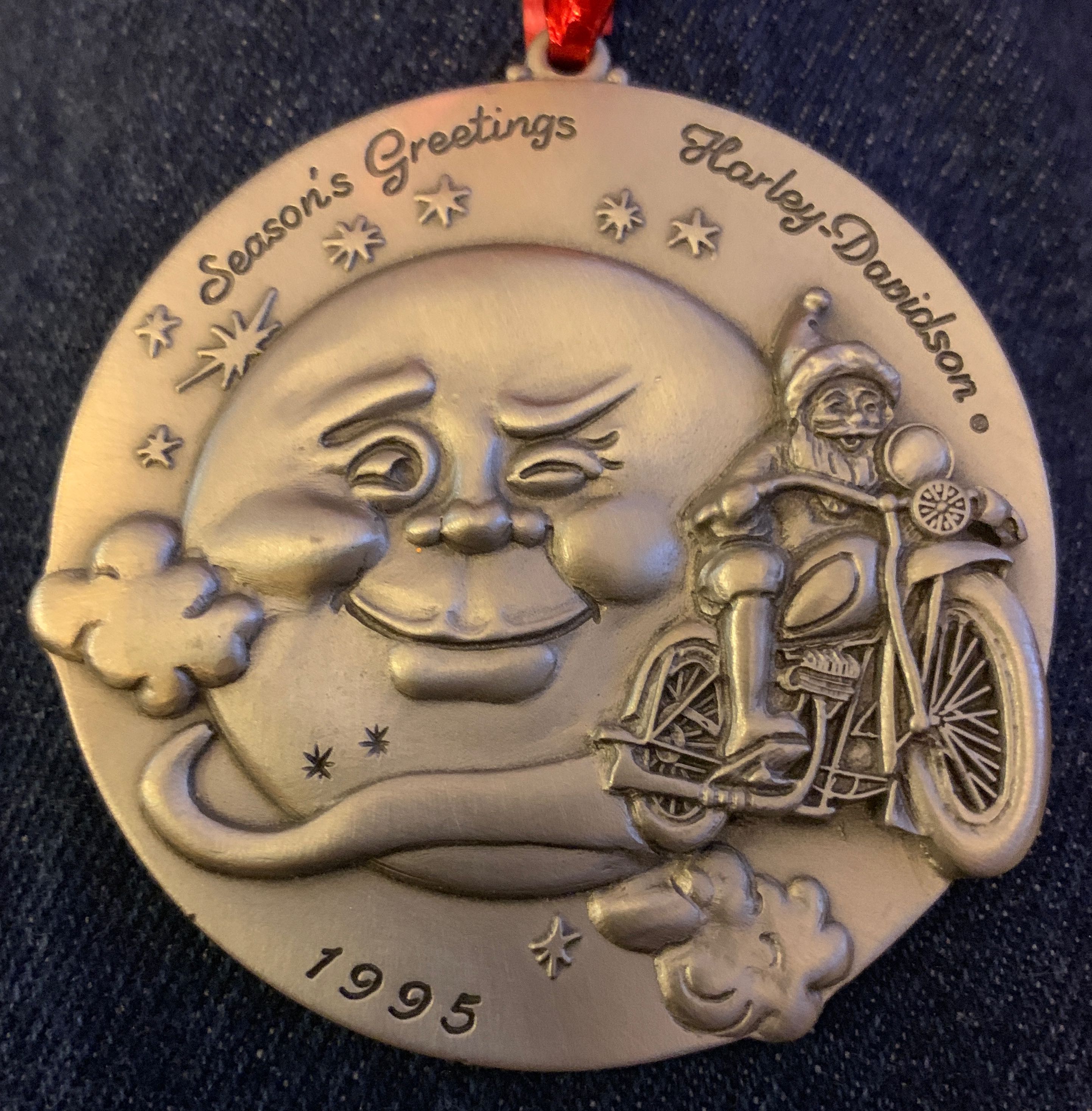 Pewter 2003 Harley Davidson Eagle Frame