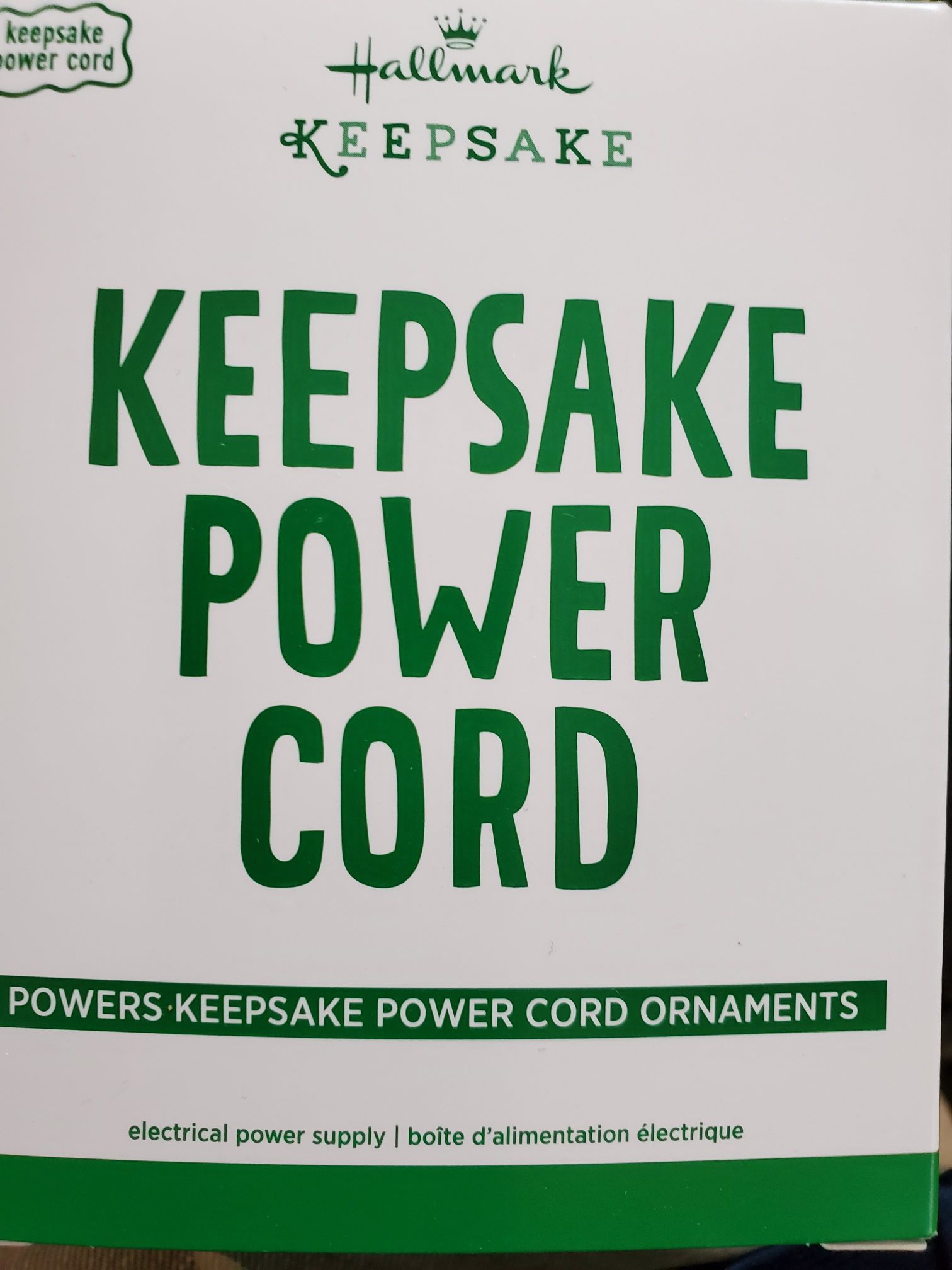 Keepsake Power Cord - Keepsake (Christmas) ornament collectible [Barcode 763795404506] - Main Image 2