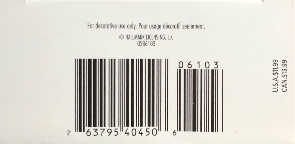 Keepsake Power Cord - Keepsake (Christmas) ornament collectible [Barcode 763795404506] - Main Image 4