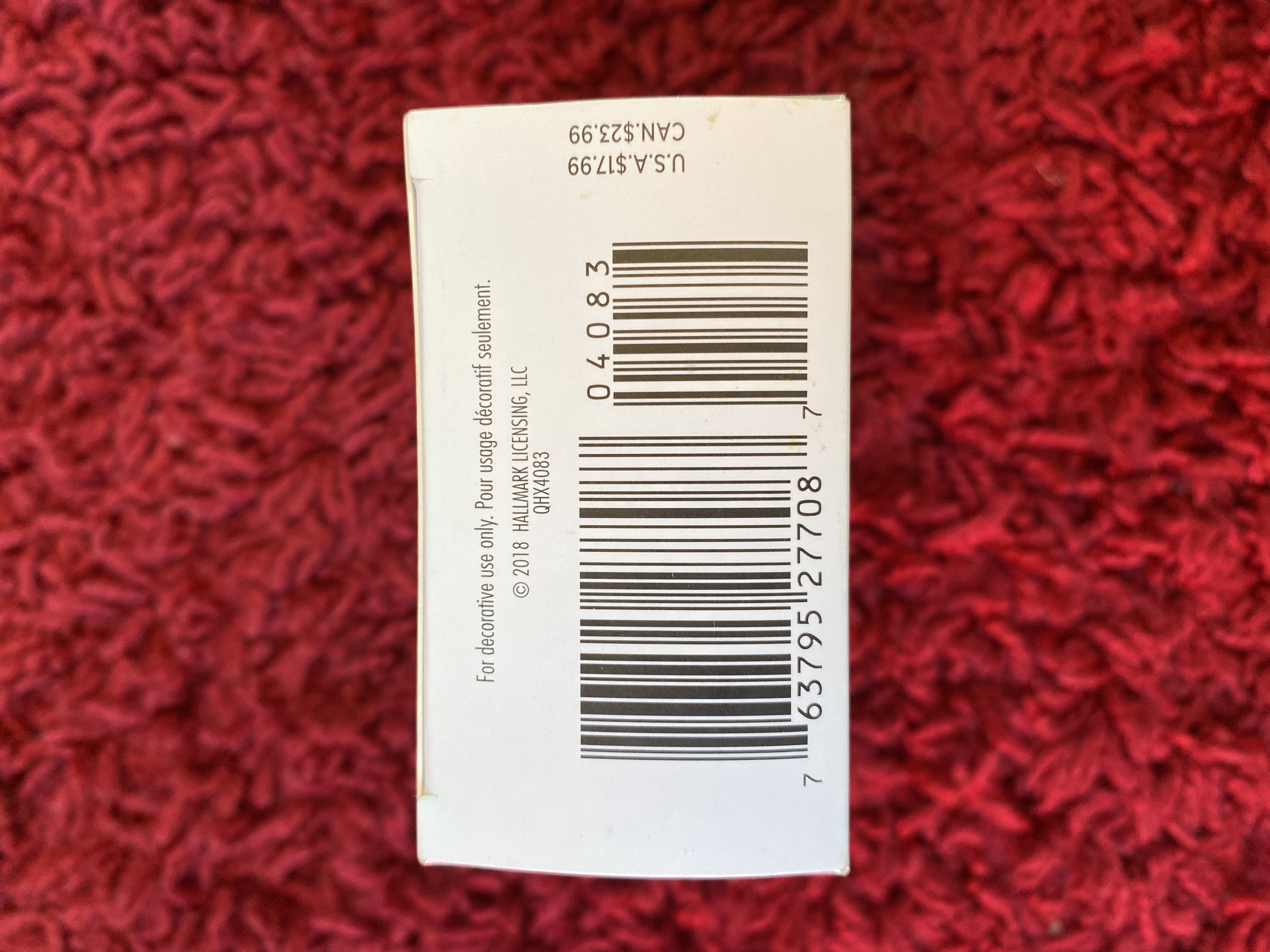 Time For Love 2018 - Couples (You & Me) ornament collectible [Barcode 763795277087] - Main Image 4