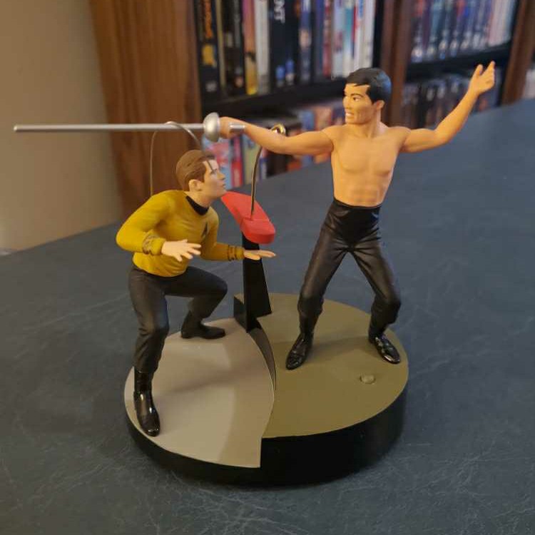 Star Trek: “The NAKED TIME” 2018 Ornament - Star Trek: The Original Series (Captain Kirk & Sulu) ornament collectible [Barcode 763795345342] - Main Image 3