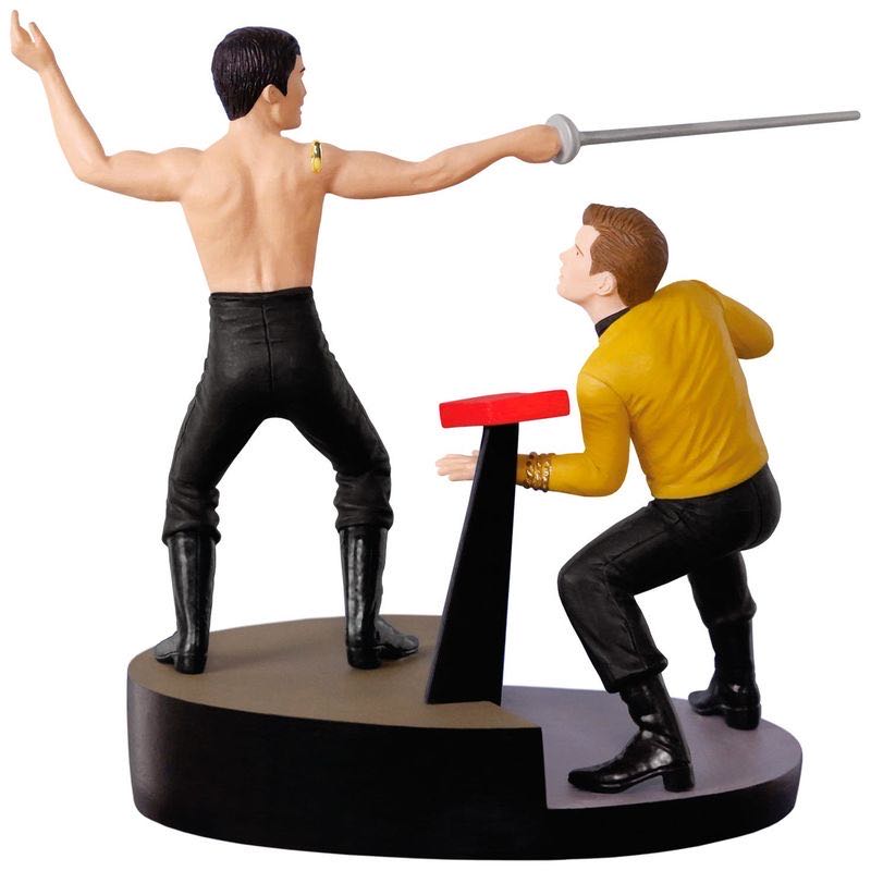 Star Trek: “The NAKED TIME” 2018 Ornament - Star Trek: The Original Series (Captain Kirk & Sulu) ornament collectible [Barcode 763795345342] - Main Image 4