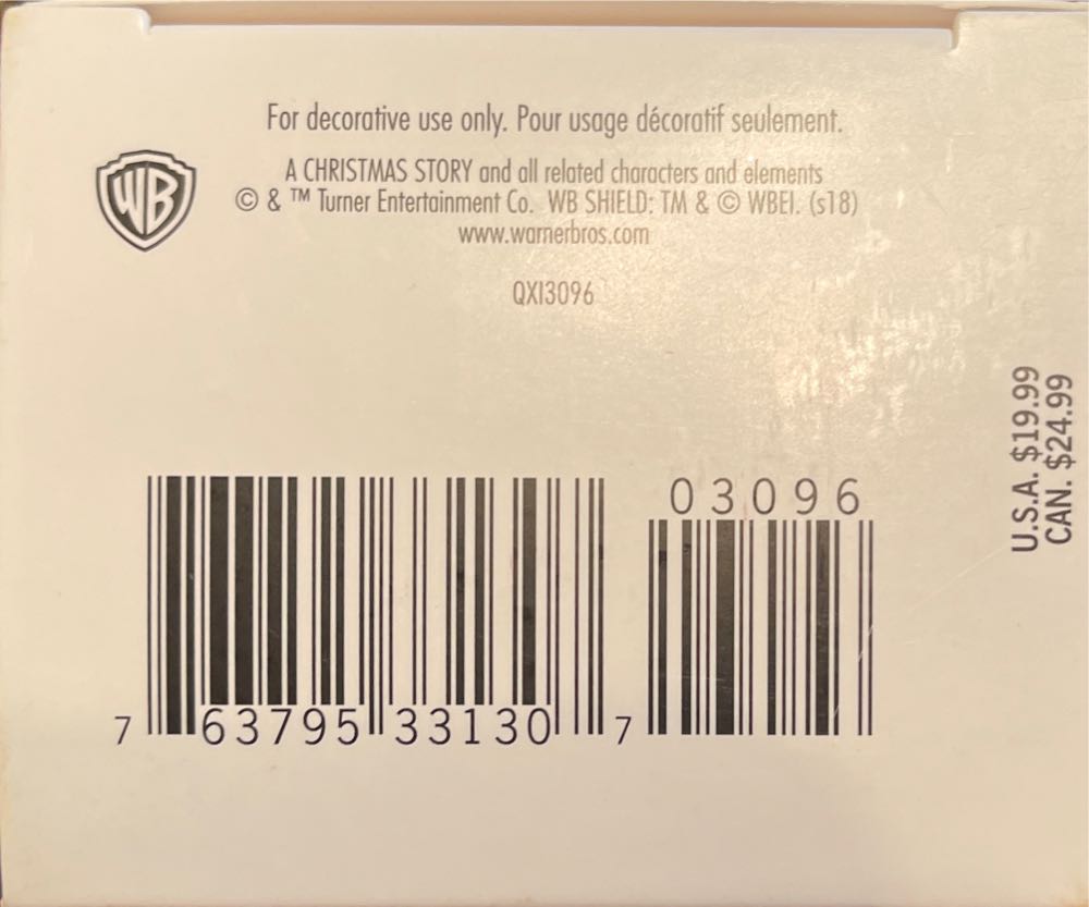 Ho! Ho! Ho! - Hallmark “A Christmas Story” Magic Orniment (Magic) ornament collectible [Barcode 763795331307] - Main Image 3