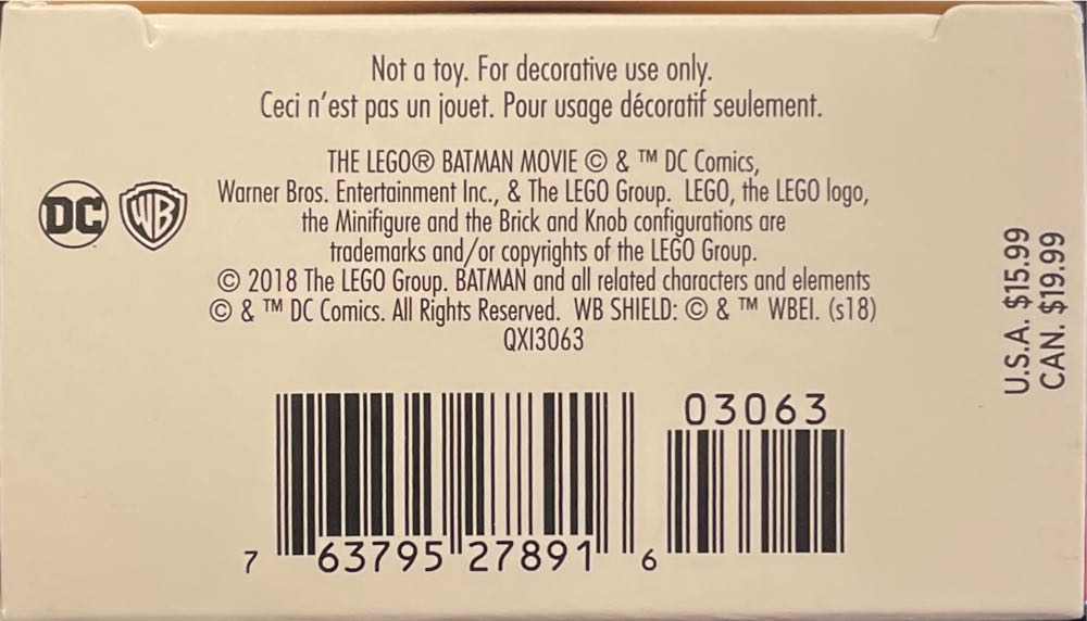 Lego Batman Movie- The Joker - The Lego Batman Movie (Batman) ornament collectible [Barcode 763795278916] - Main Image 3