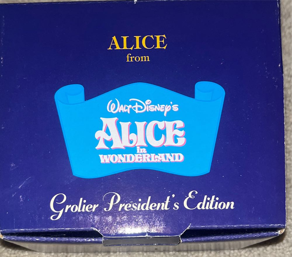 Alice Holding Christmas Cookie - Disney Christmas Magic (Walt Disney’s Alice In Wonderland) ornament collectible - Main Image 2