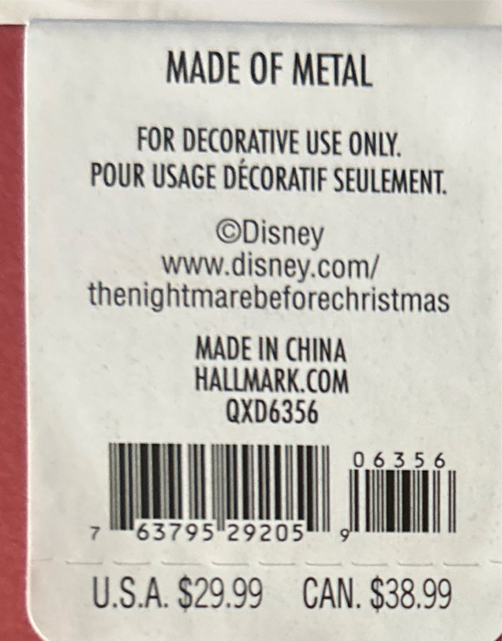 Nightmare Before Christmas 2018 Jack vs. the One-Armed Bandit - The Nightmare Before Christmas (Halloween) ornament collectible [Barcode 763795292059] - Main Image 4