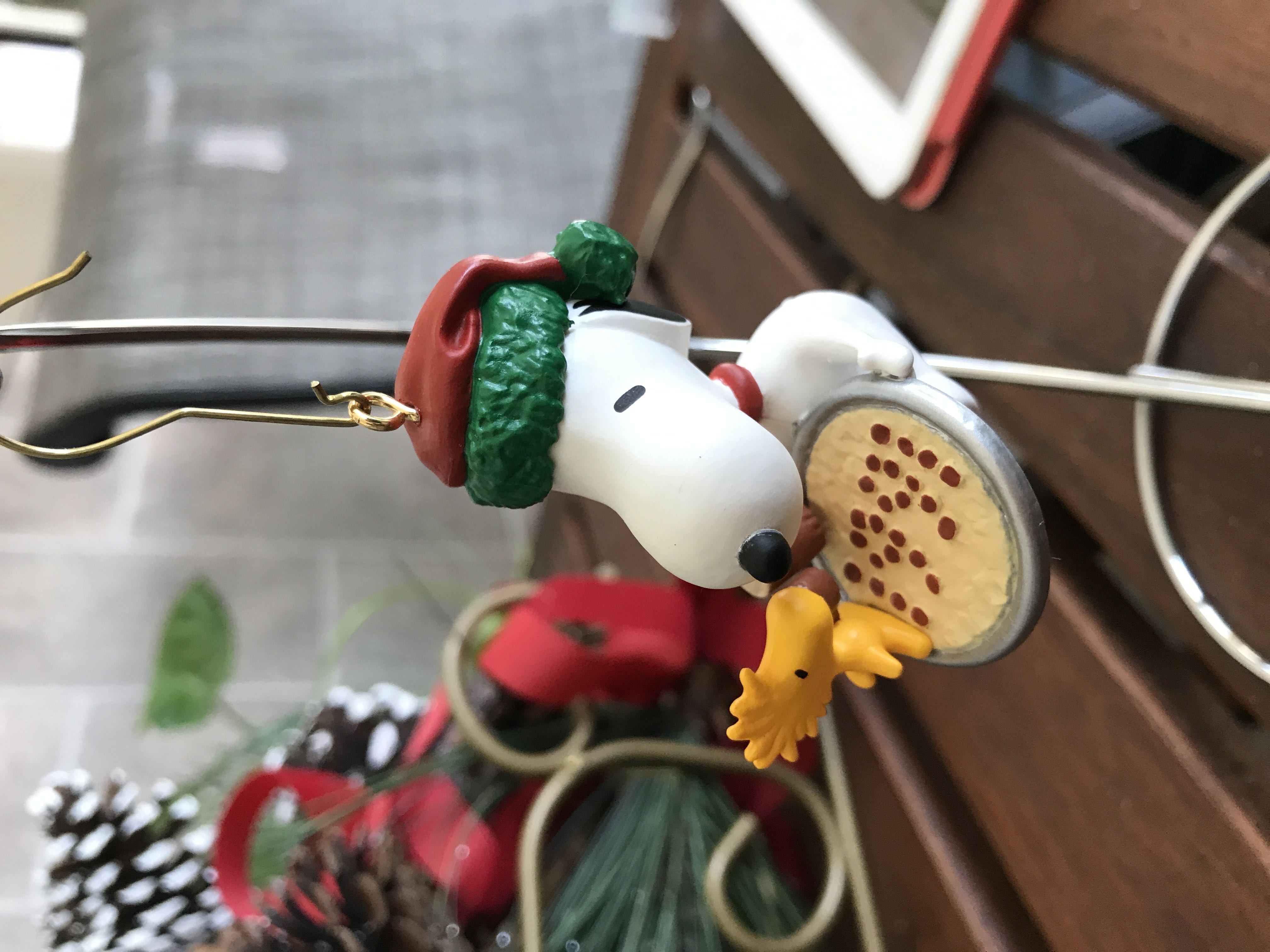 Snoopy And Woodstock 1991 - Snoopy And Woodstock (Peanuts) ornament collectible [Barcode 070000027420] - Main Image 2