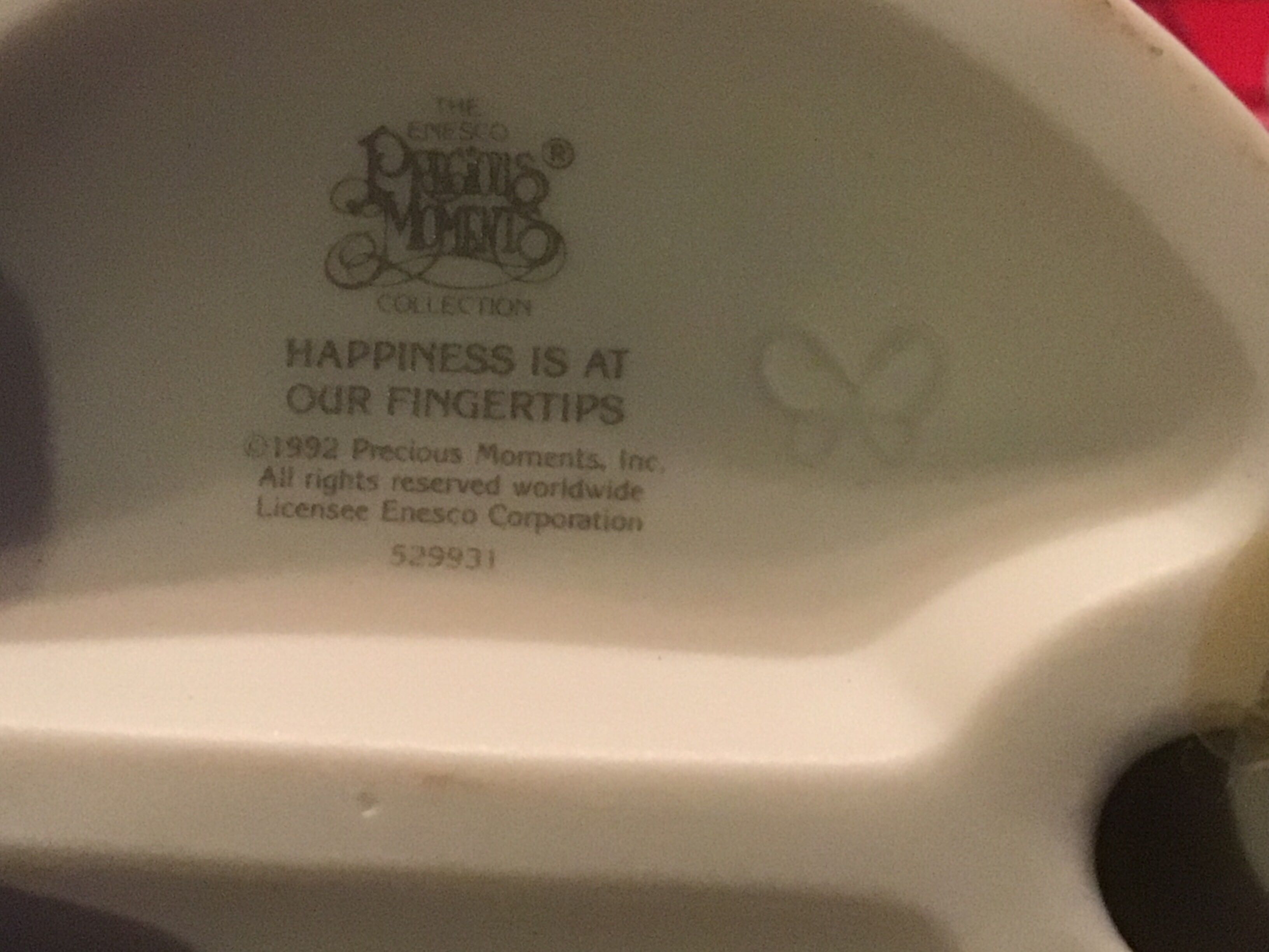 Pm  Happiness Is At Our Fingertips  ornament collectible - Main Image 2