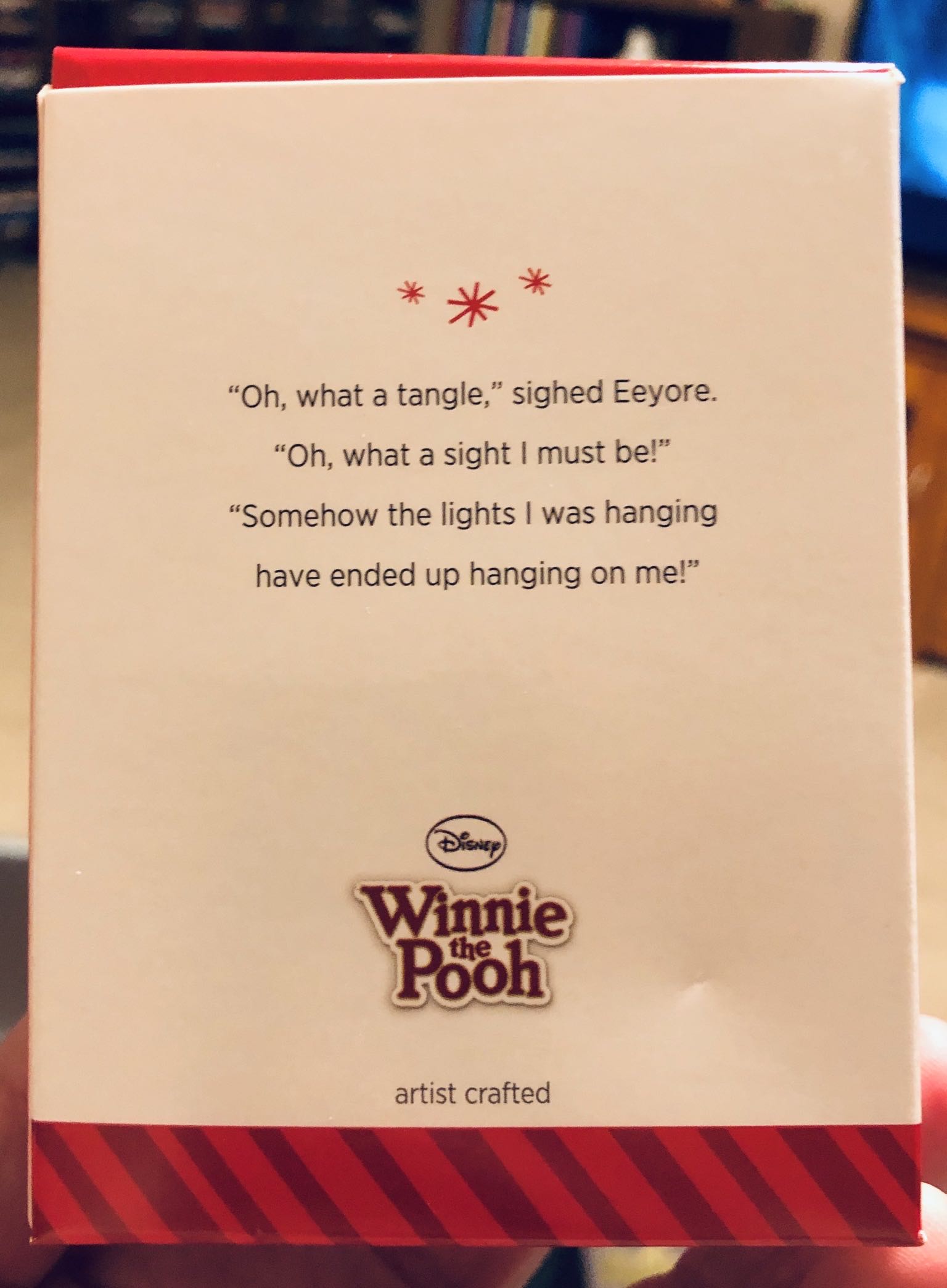 Totally Tangled Eeyore  - Disney Winnie The Pooh Collection (Walt Disney Productions) ornament collectible [Barcode 795902423773] - Main Image 3