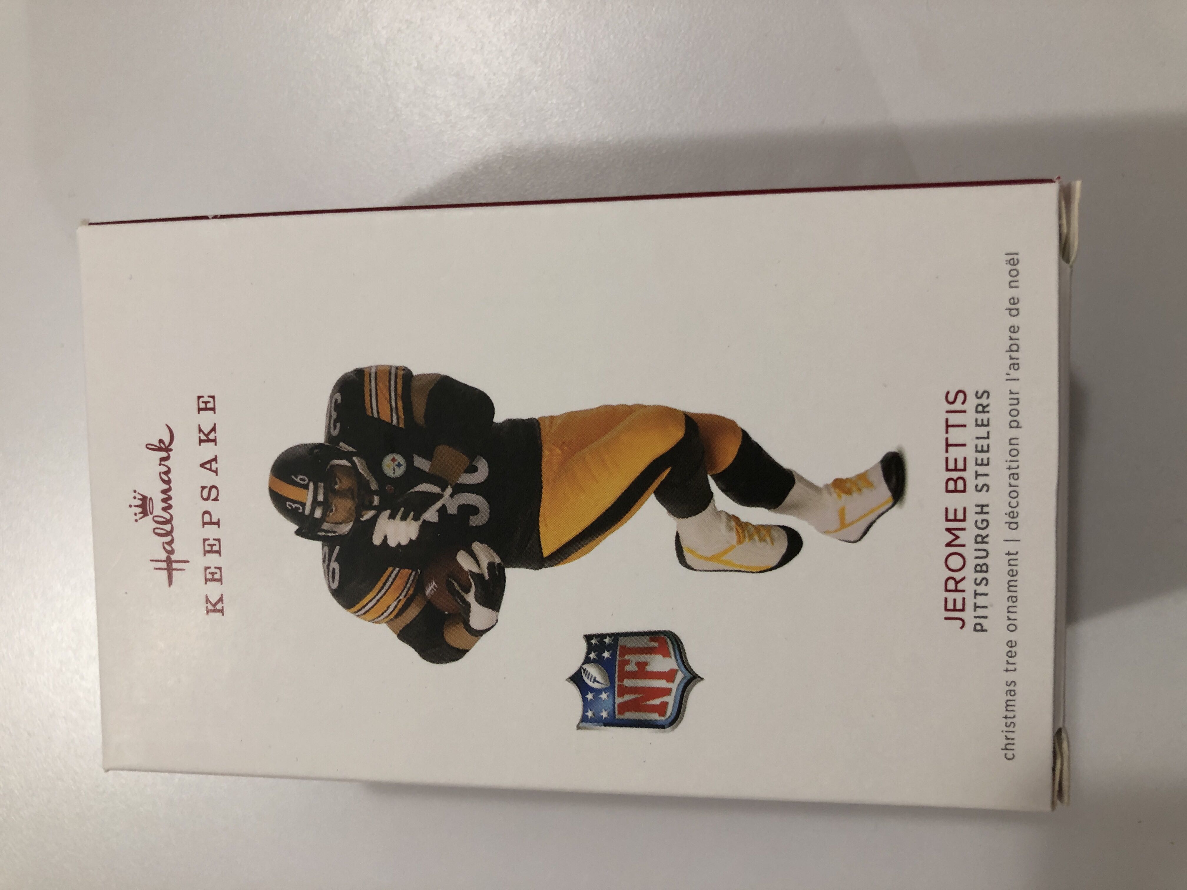Jerome Bettis - NFL Collection (Pittsburgh Steelers) ornament collectible [Barcode 763795355921] - Main Image 1