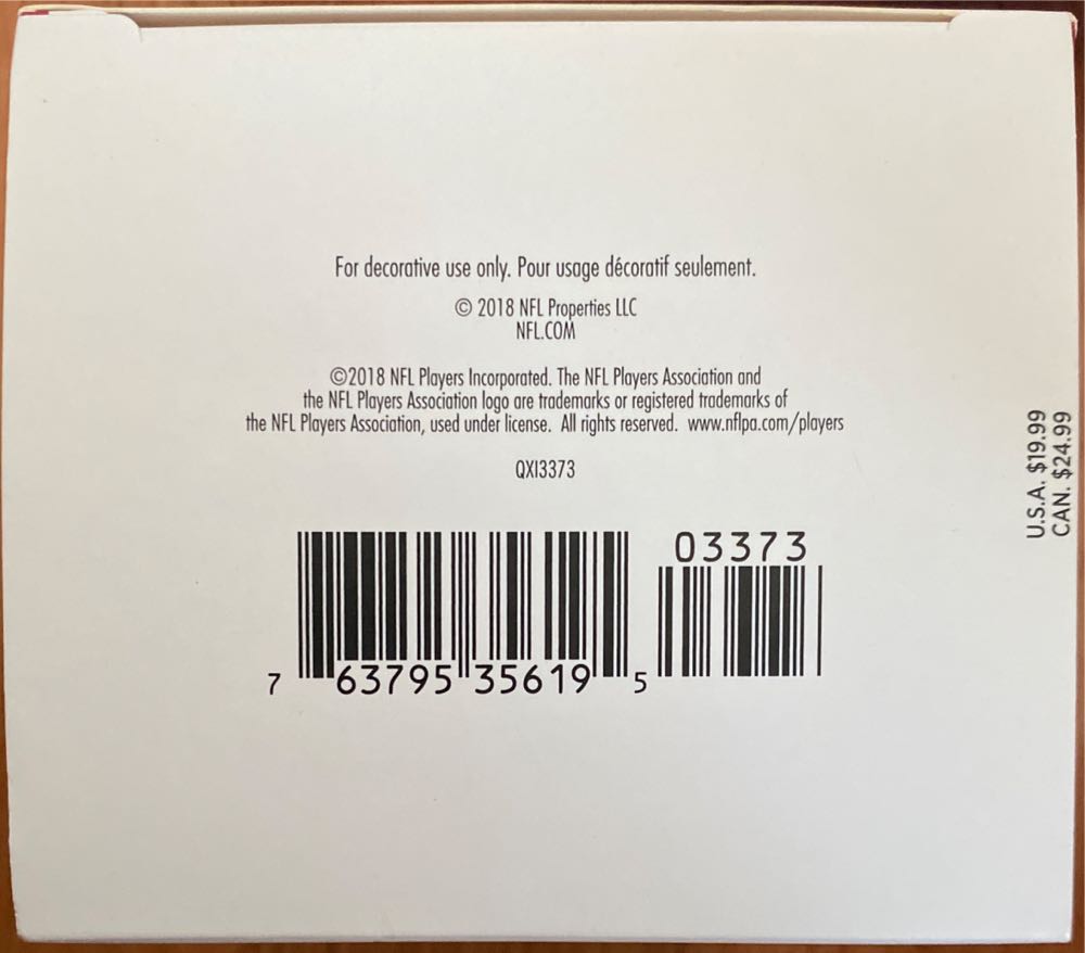 #24 Matt Ryan - Football Legends (NFL) ornament collectible [Barcode 763795356195] - Main Image 4