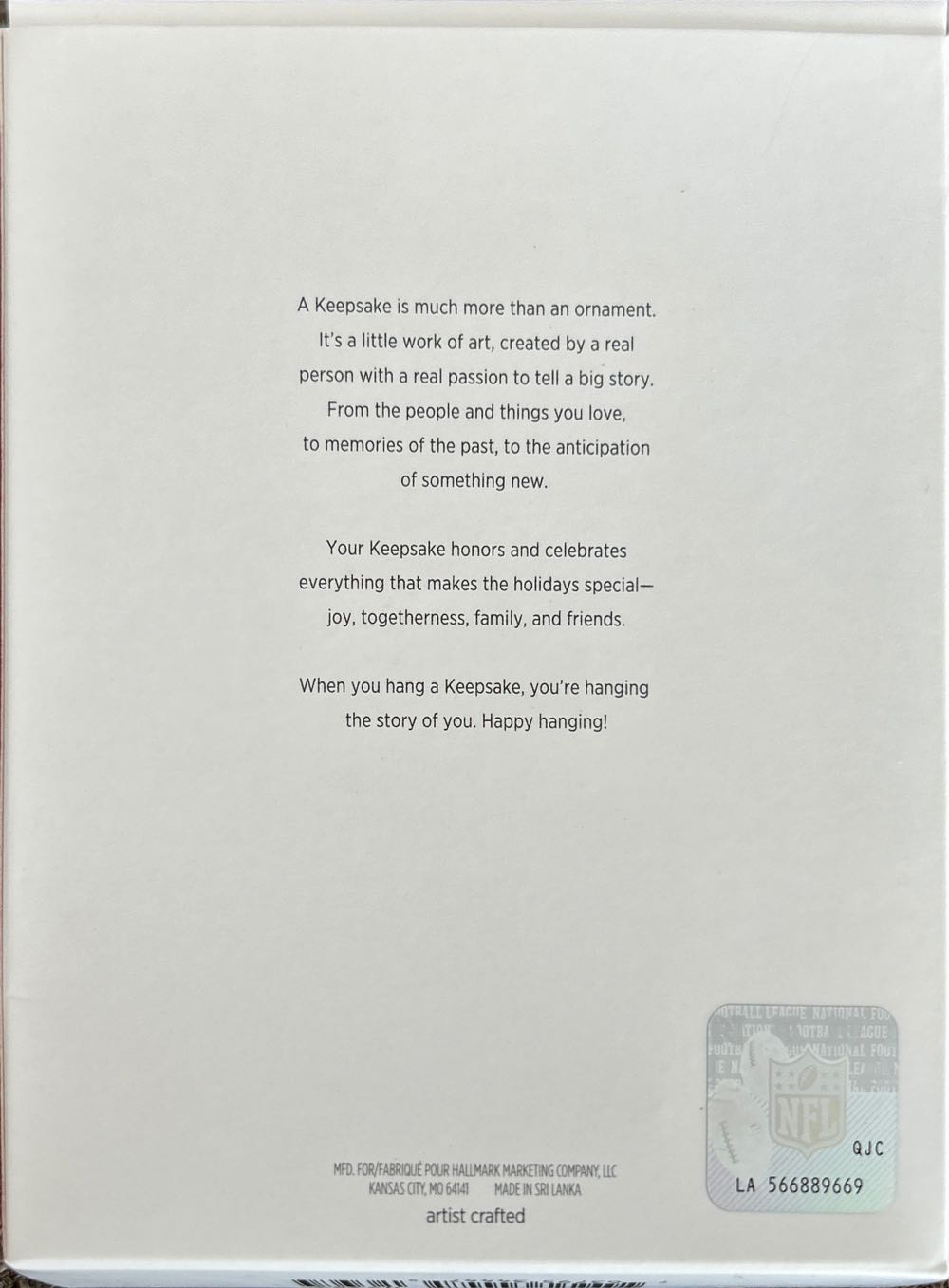 Green Bay Packers  |  Randall Cobb - NFL (Green Bay Packers) ornament collectible [Barcode 763795344475] - Main Image 2