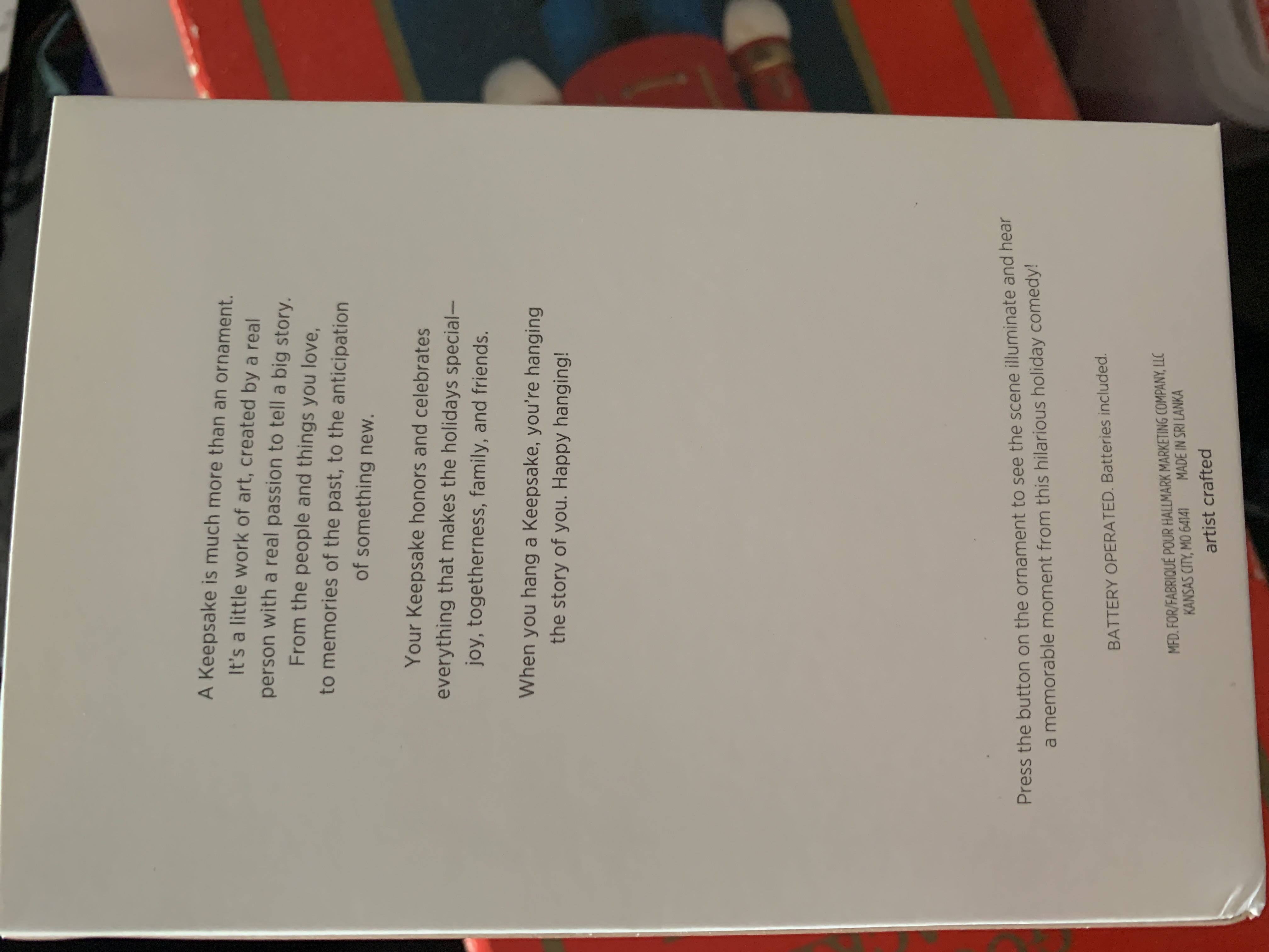 A Fun, Old-fashioned Family Christmas - National Lampoon’s Christmas Vacation (National Lampoon’s Christmas Vacation) ornament collectible [Barcode 763795278954] - Main Image 2