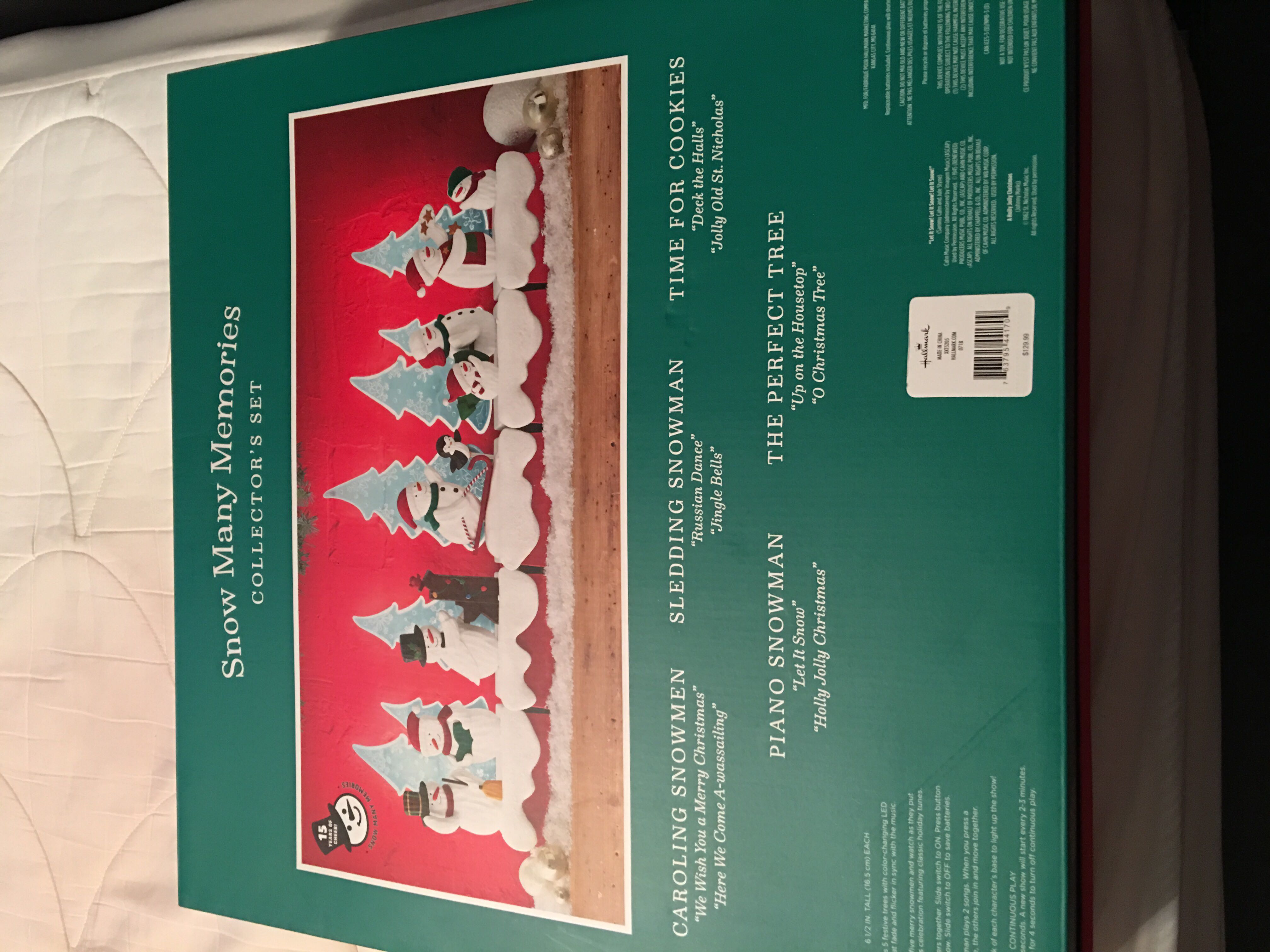 Snow Many Memories. Collector’s Set - Snow Many Memories (Snowman) ornament collectible [Barcode 763795441709] - Main Image 2