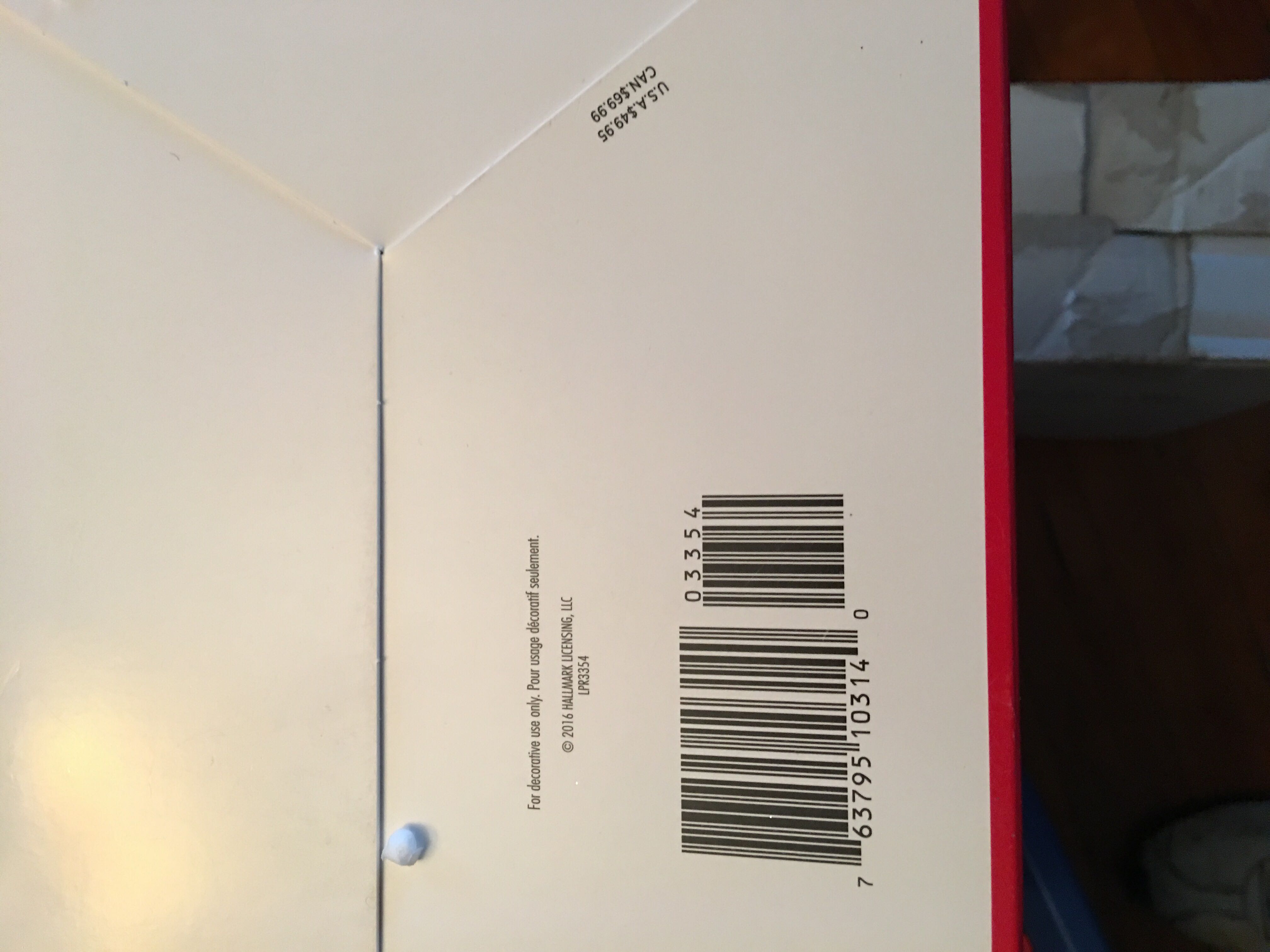 Father Christmas’s Reindeer Tabletop (2016) - Father Christmas (Father Christmas Companion) ornament collectible [Barcode 763795103140] - Main Image 3