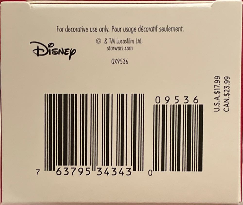 Star Wars: Boba Fett - Star Wars: Return of the Jedi (Star Wars) ornament collectible [Barcode 763795343430] - Main Image 3