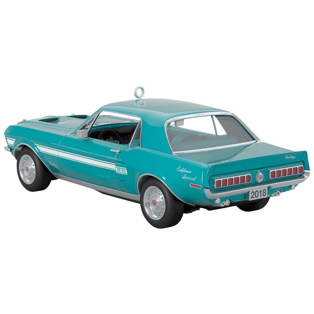 2018 CAC 1968 Ford Mustang California Special - Classic American Cars (Cars) ornament collectible [Barcode 763795367702] - Main Image 2
