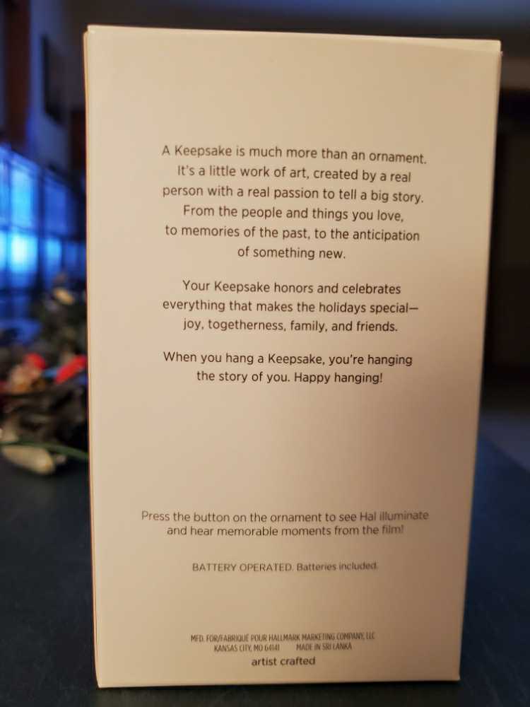 2001: HAL 9000 - 2001: A Space Odyssey (Shows) ornament collectible [Barcode 763795330416] - Main Image 2