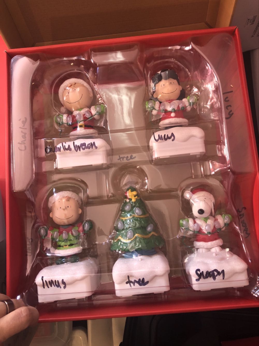 Peanuts Christmas Light Show - Special edition 50th anniversary series ornament collectible [Barcode 763795019724] - Main Image 2