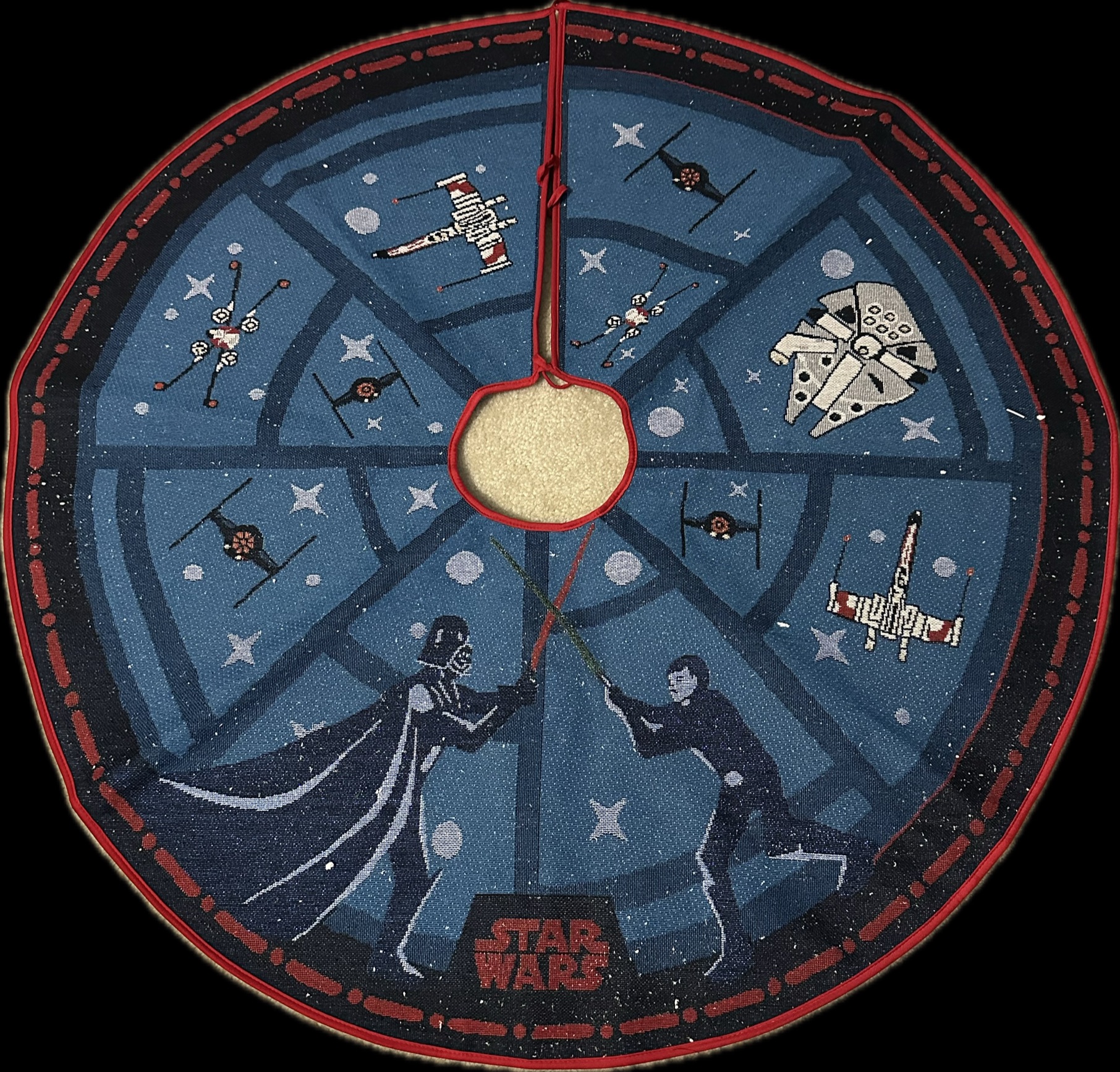 The Force Is Strong Tree Skirt - Tree Skirt (Star Wars) ornament collectible [Barcode 763795355747] - Main Image 2