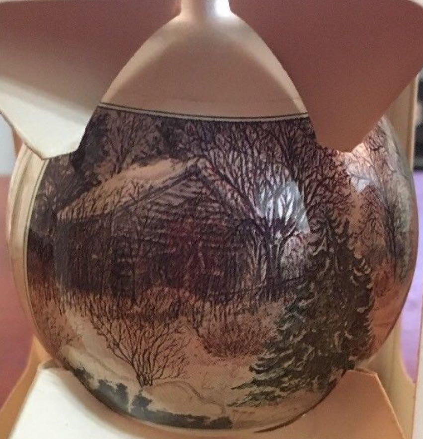 Glass 1985 Harley Davidson  ornament collectible - Main Image 2