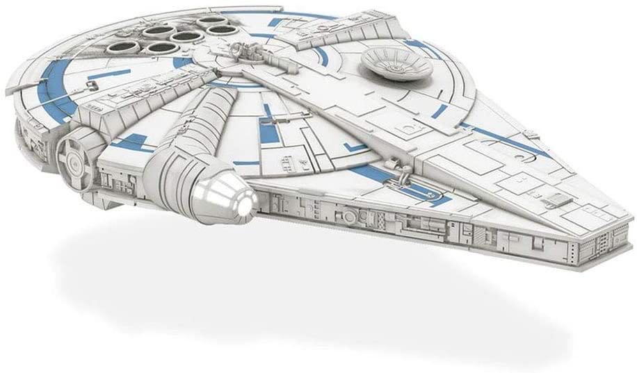 Star Wars 2018 Millennium Falcon (Solo) - Solo: A Star Wars Story (Star Wars Ornaments) ornament collectible [Barcode 763795404537] - Main Image 2