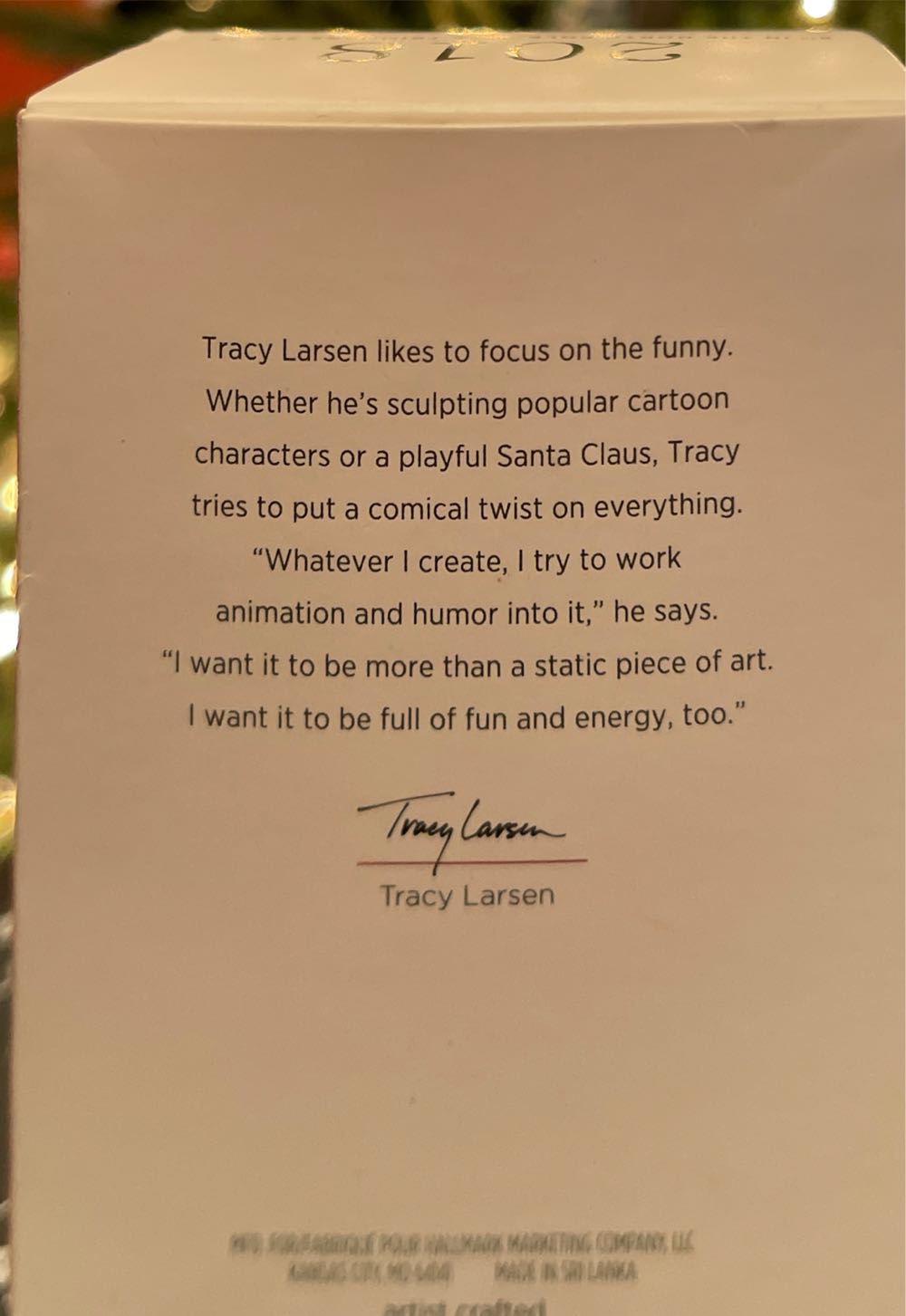 North Pole Tree Trimmers #6 - North Pole Tree Trimmers (Elves) ornament collectible [Barcode 763795346967] - Main Image 3