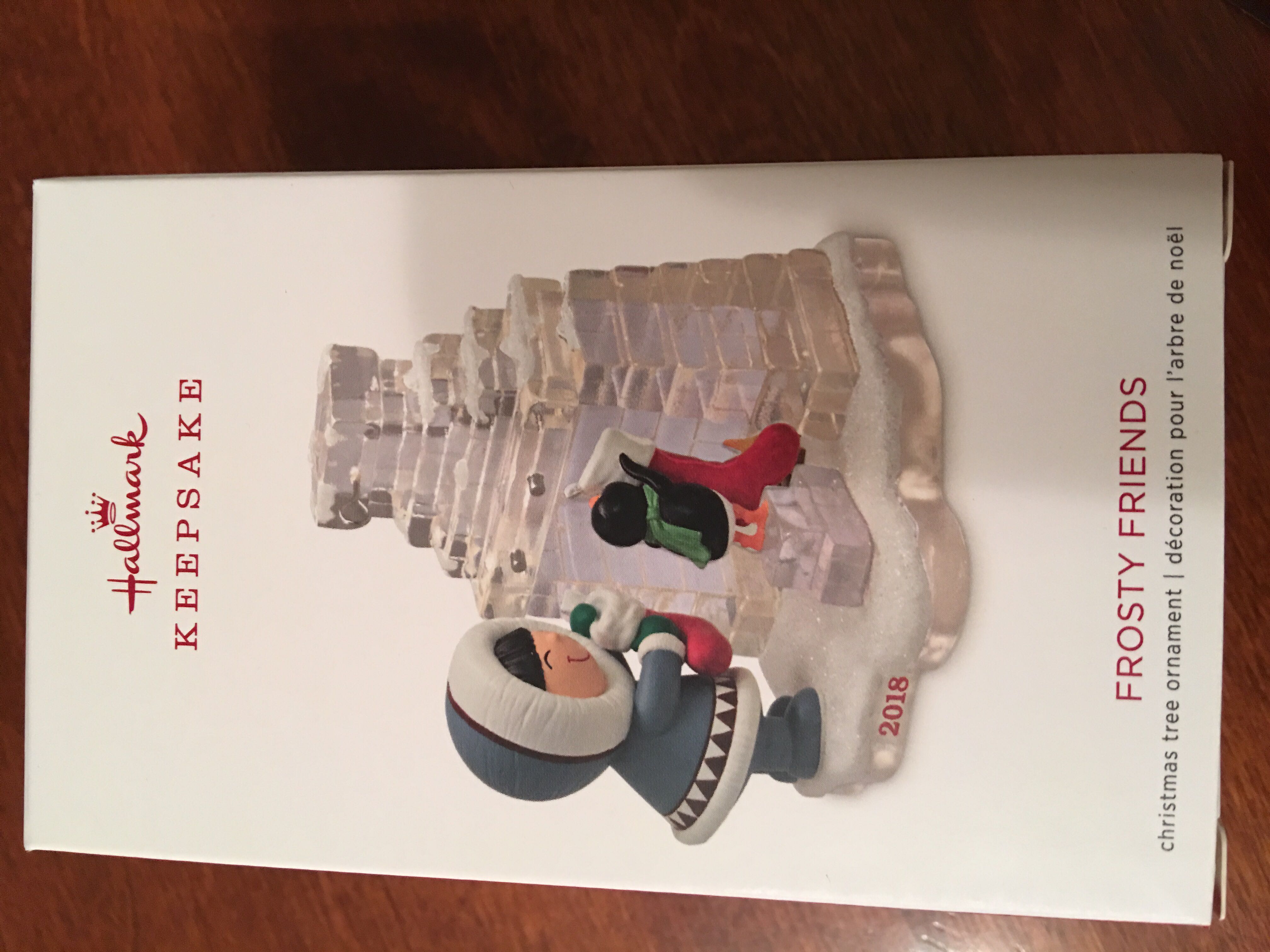 Frosty Friends #39 - Frosty Friends (Eskimo & Penguin) ornament collectible [Barcode 763795332267] - Main Image 1