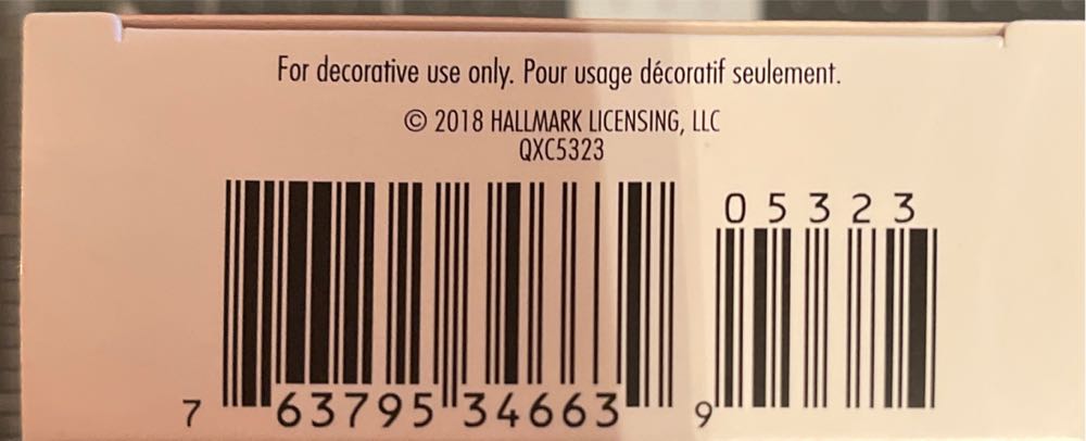 A Glistening Gift For You - Snowflake (Keepsake Ornament Club Member Exclusive) ornament collectible [Barcode 763795346639] - Main Image 3