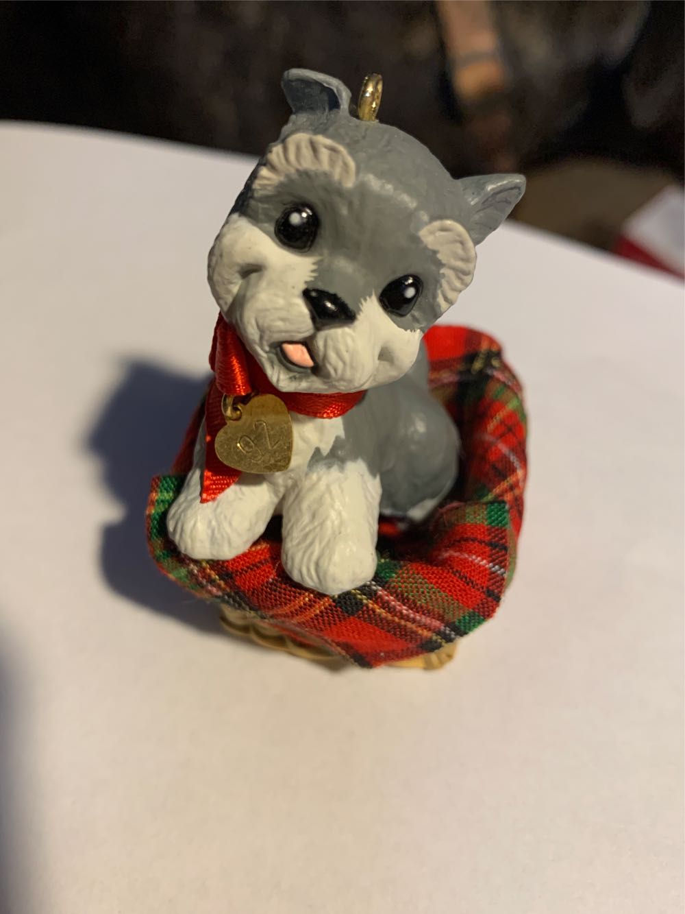 Puppy Love #2 - Schnauzer - Puppy Love (Dogs) ornament collectible [Barcode 070000027437] - Main Image 3