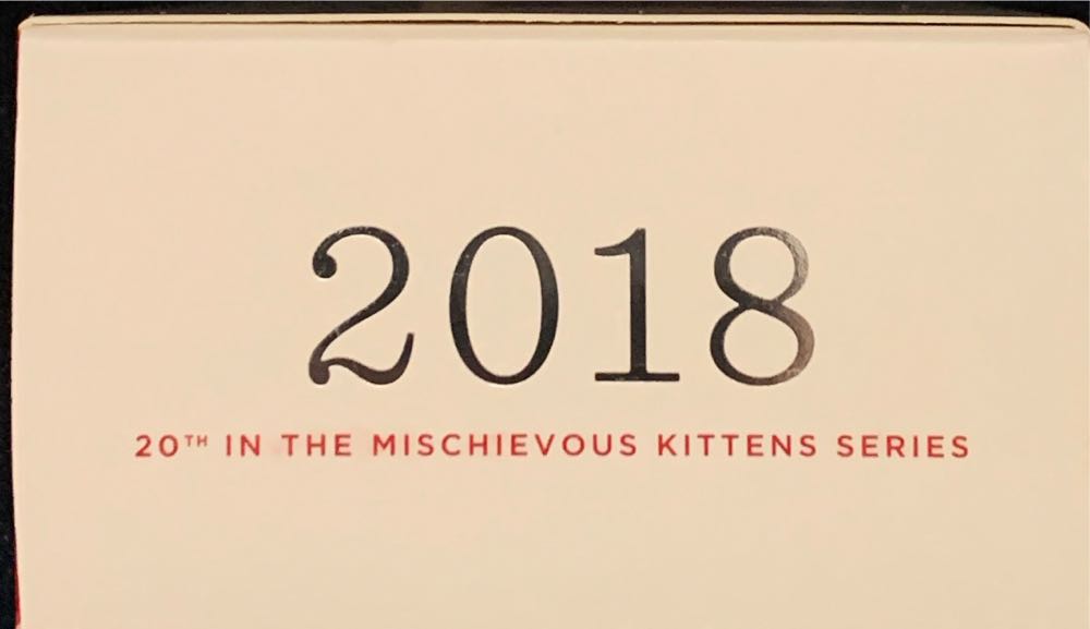 Mischievous Kittens 2018 #20 - Mischievous Kittens (Cat) ornament collectible [Barcode 763795305148] - Main Image 4