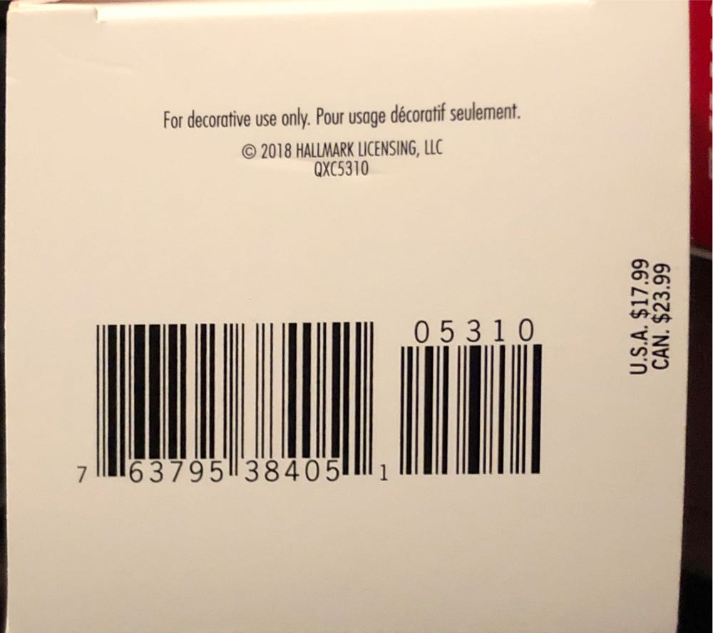 Sweet Santa 2018 - Carnival (Santa, Food) ornament collectible [Barcode 763795384051] - Main Image 3