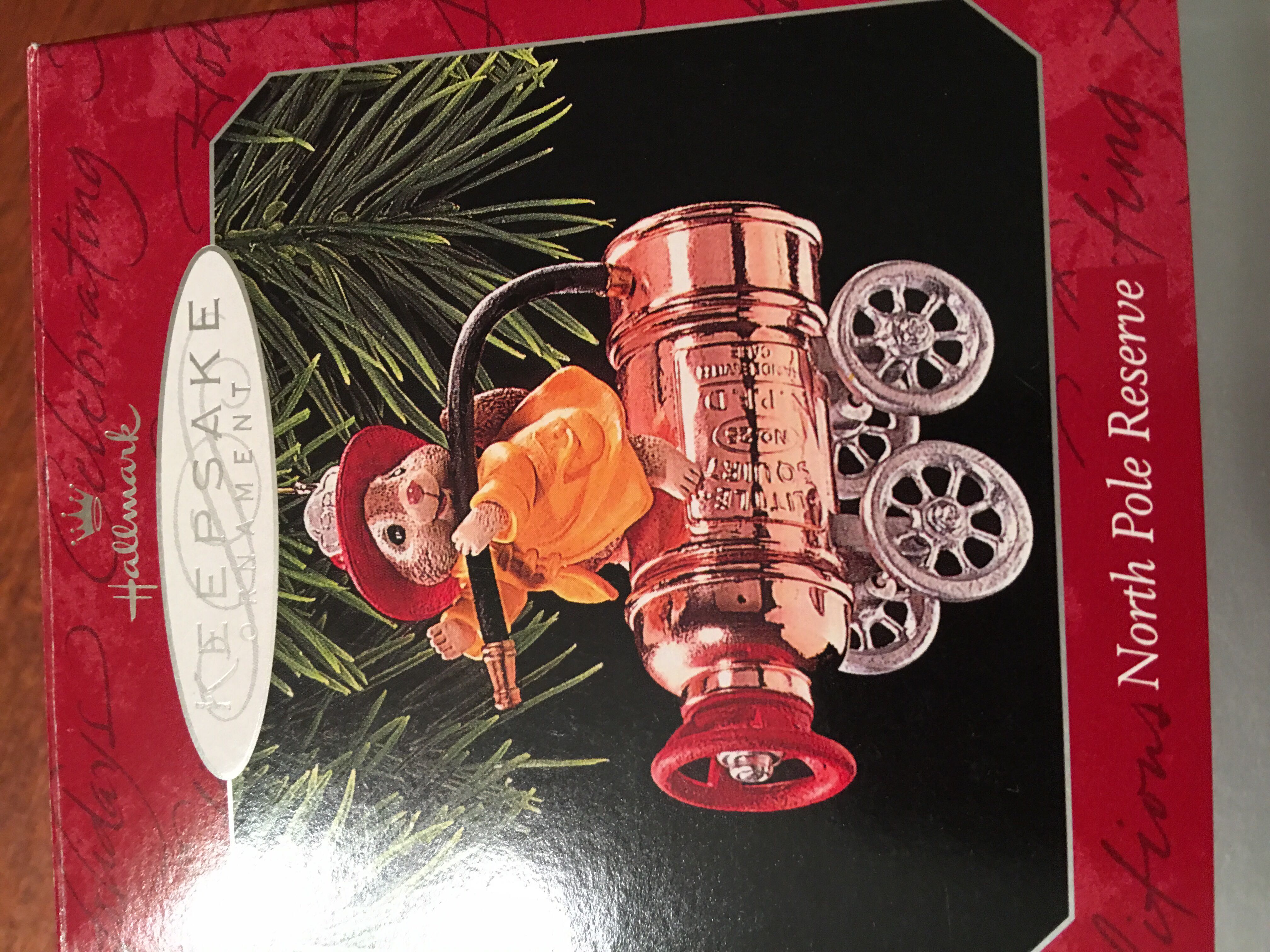 Fire - North Pole Reserve  ornament collectible [Barcode 015012438024] - Main Image 1