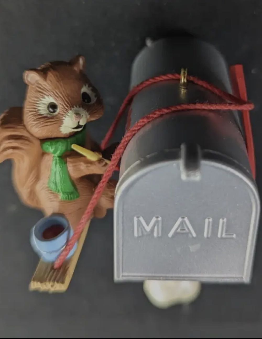 Making It Bright - Artists’ Favorites (Animal, Squirrel, Mailbox) ornament collectible [Barcode 015012117417] - Main Image 3