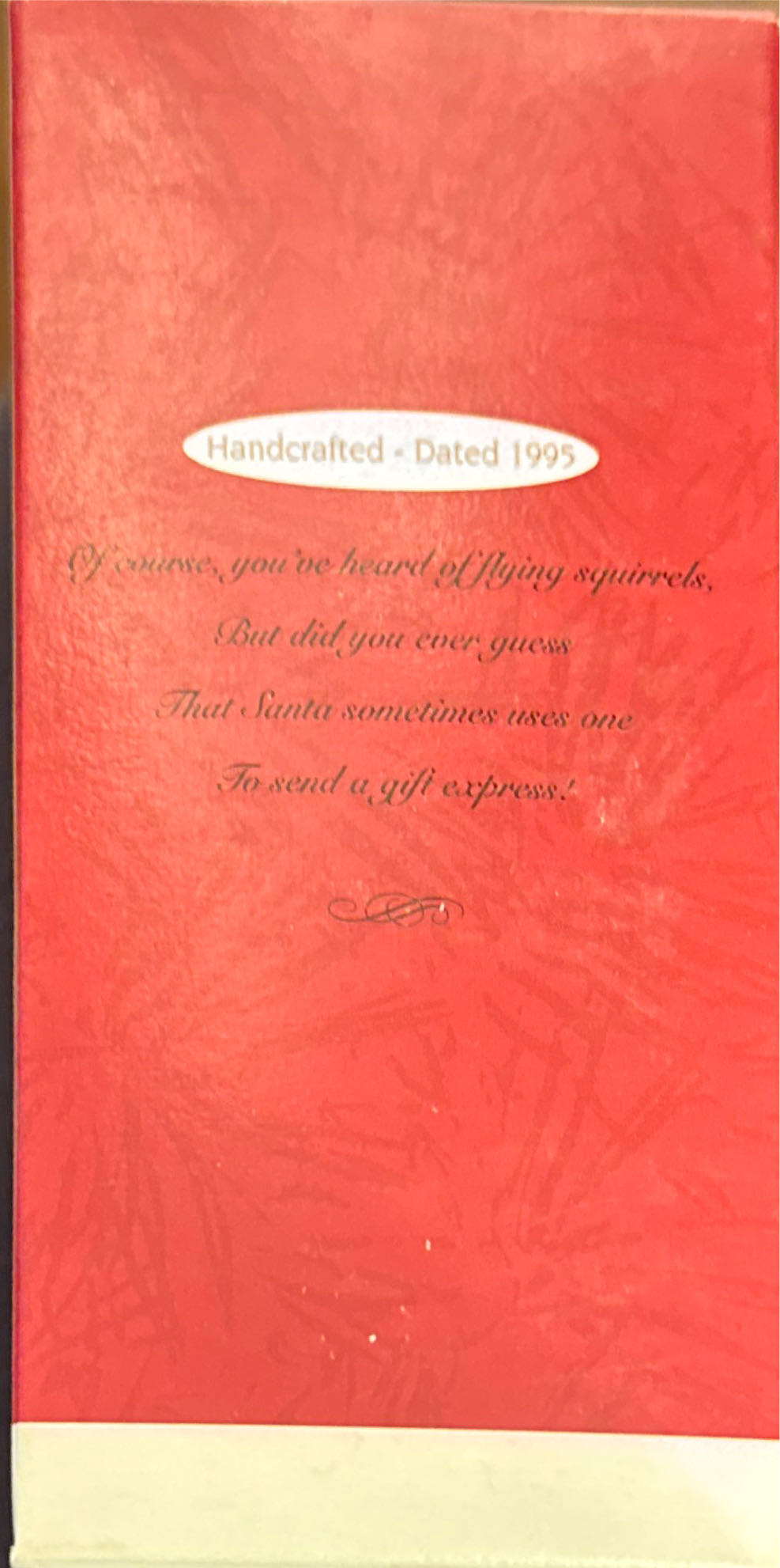 Air Express - Keepsake Series (Critters) ornament collectible [Barcode 015012262582] - Main Image 2