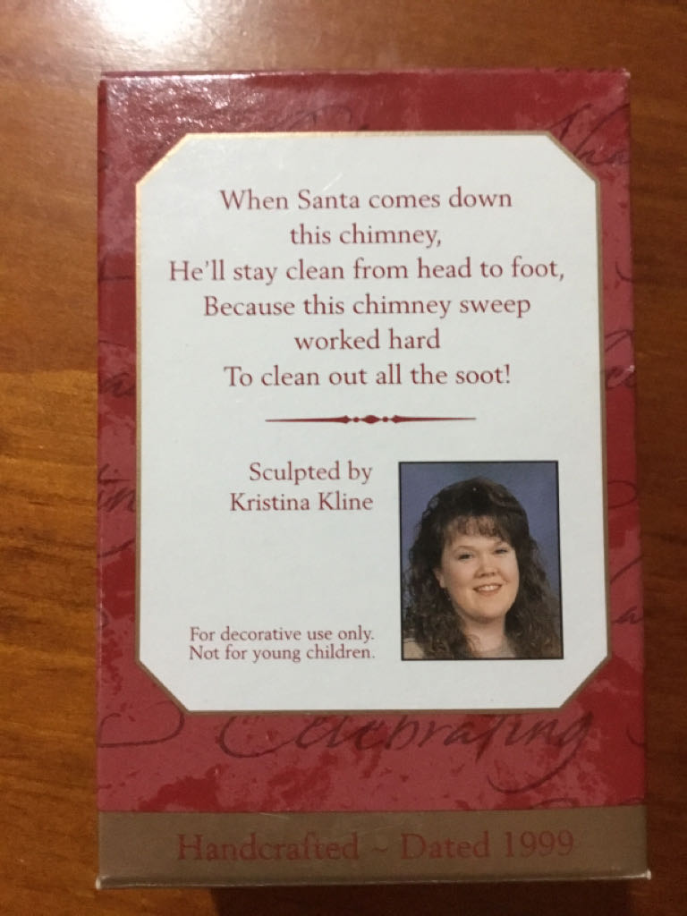 All Sooted Up - None (Bear, Chimney) ornament collectible [Barcode 015012493153] - Main Image 2