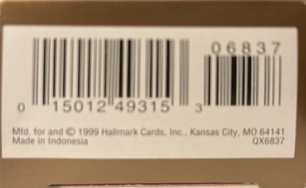 All Sooted Up - None (Bear, Chimney) ornament collectible [Barcode 015012493153] - Main Image 4