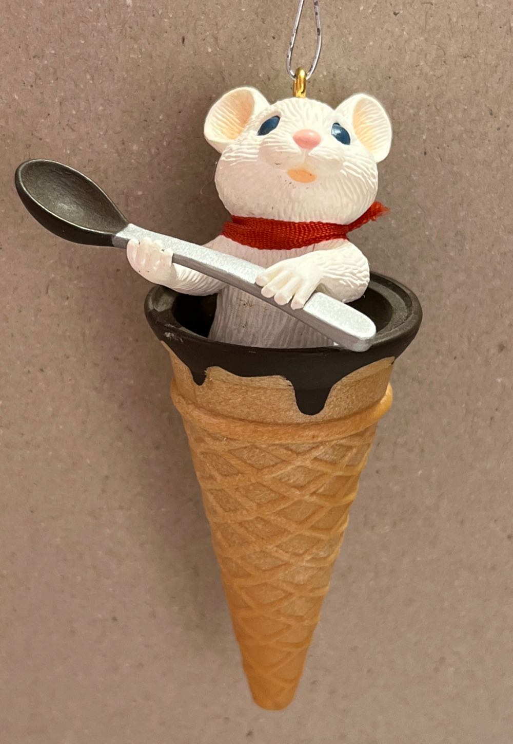 Filled With Fudge  (Mice) ornament collectible - Main Image 3