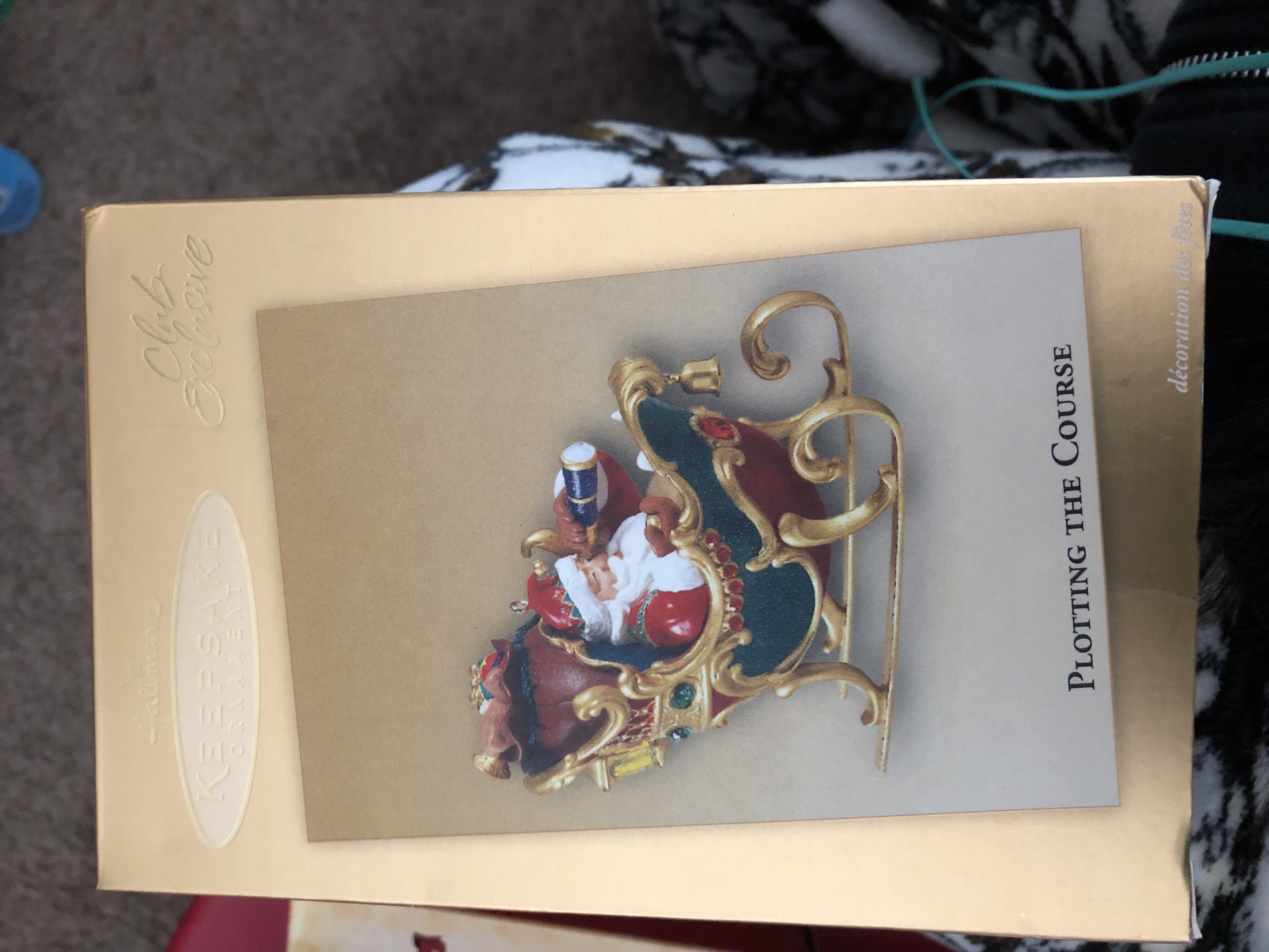 Bradford - Round - Figural - Candles/Deer - Green