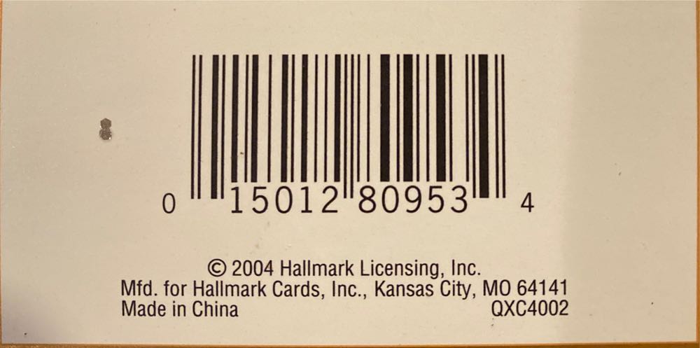 Plotting The Course - Keepsake Ornament Collector’s Club (Club Exclusive / Membership Ornament) (Christmas (Santa Claus / sleigh / holiday)) ornament collectible [Barcode 015012809534] - Main Image 3