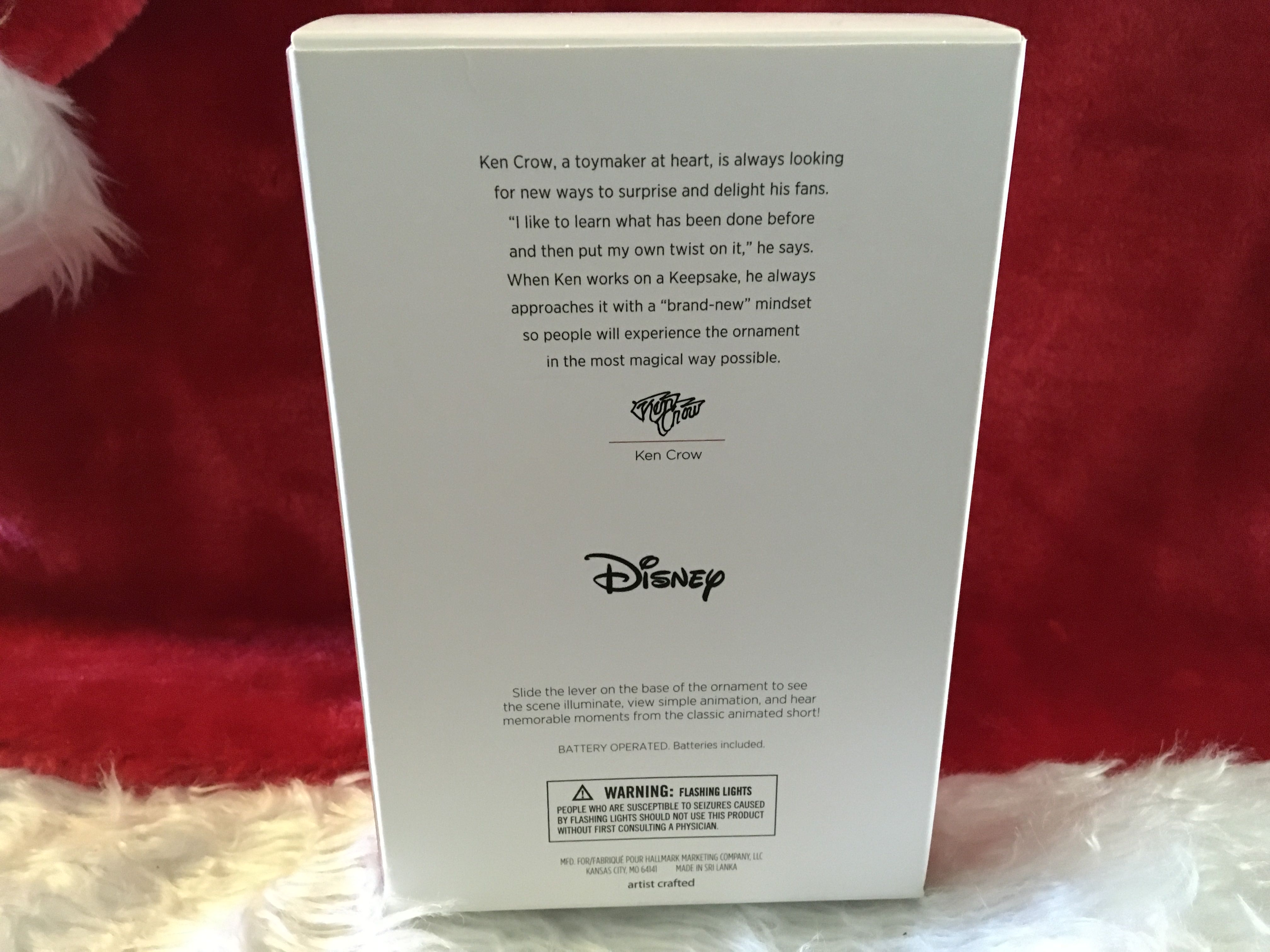 Steamboat Willie - Disney Mickey Mouse (Disney) ornament collectible [Barcode 763795296156] - Main Image 2