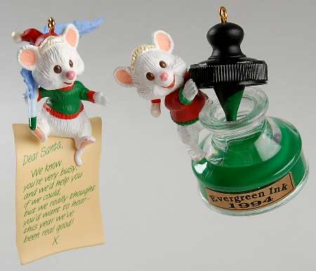 Dear Santa Mouse - Hang Togethers (Mice) ornament collectible [Barcode 015012138825] - Main Image 2