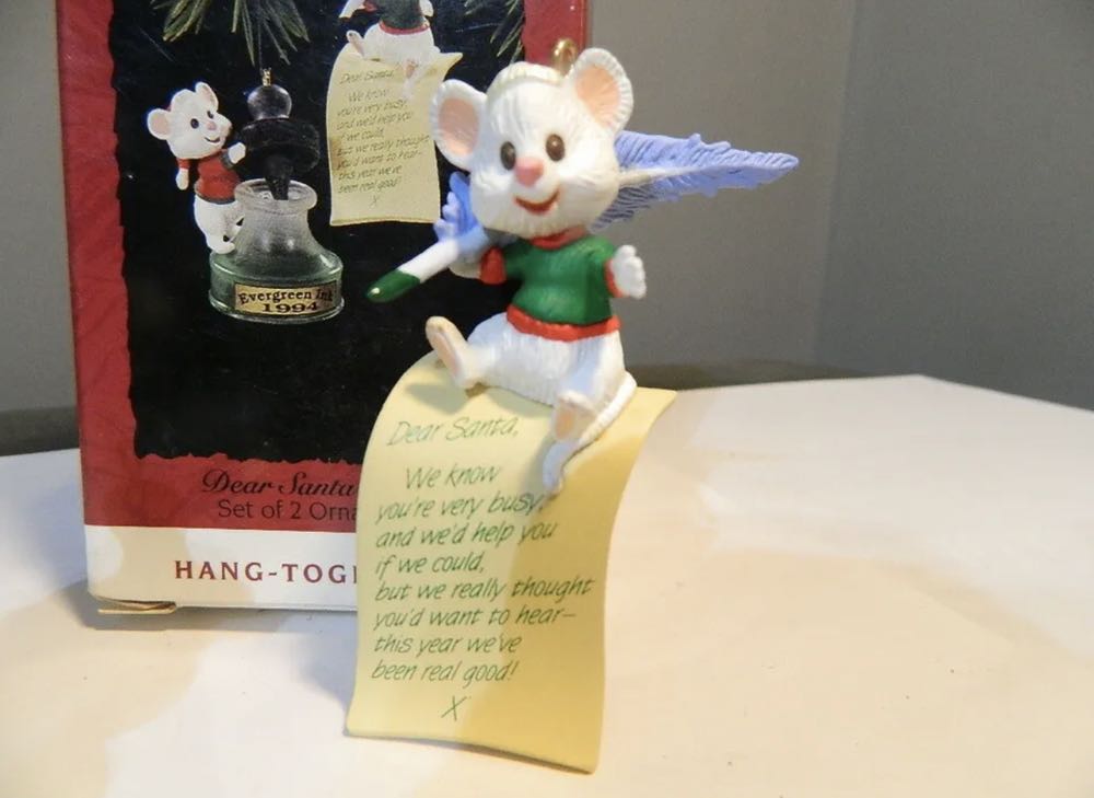 Dear Santa Mouse - Hang Togethers (Mice) ornament collectible [Barcode 015012138825] - Main Image 4