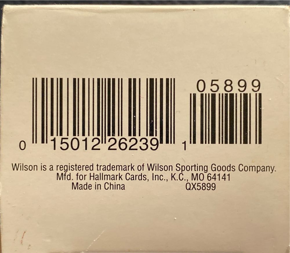 Catch The Spirit  (Baseball- Sports- Squirrel) ornament collectible [Barcode 015012262391] - Main Image 3