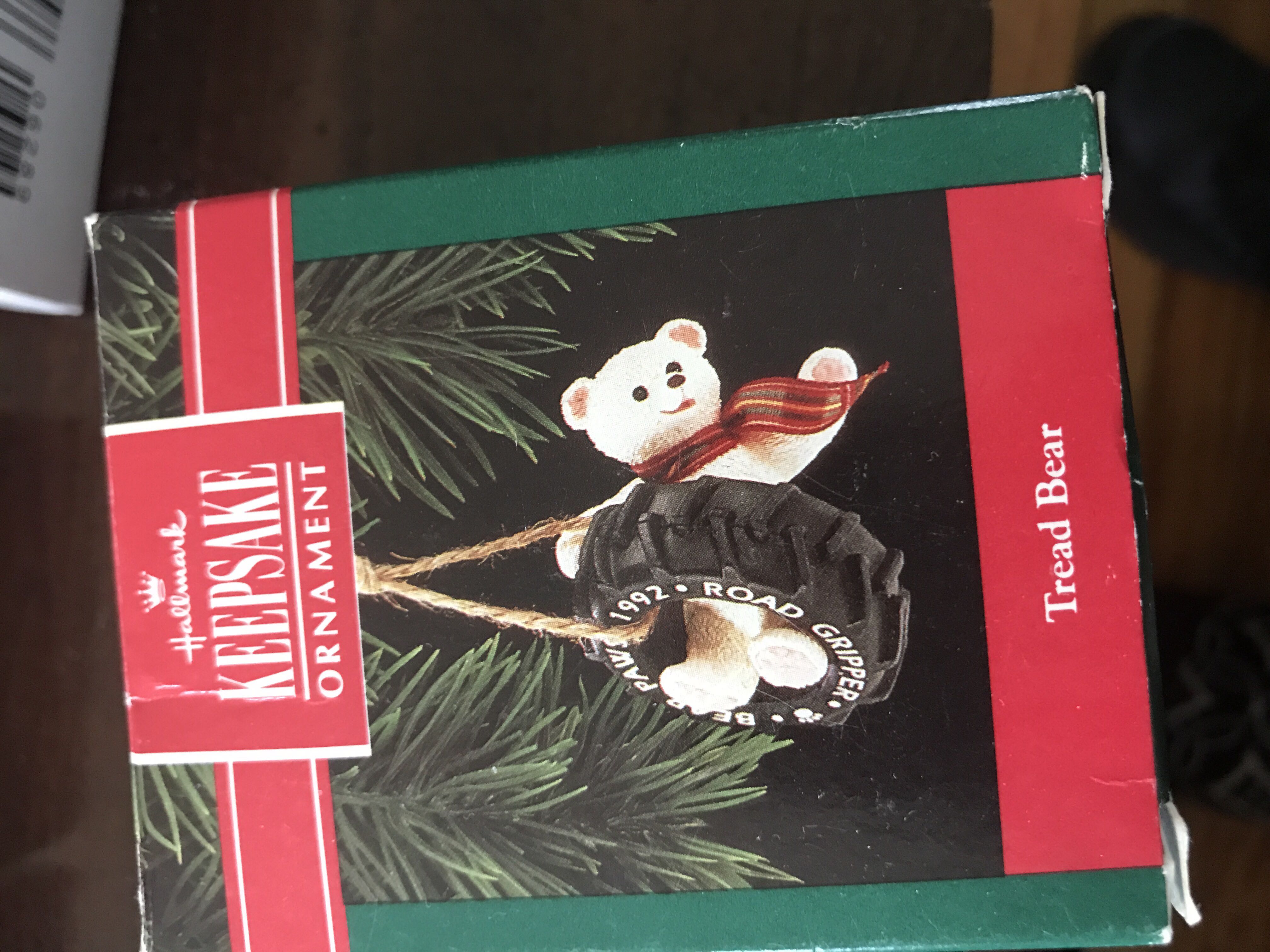 Gift Trim - Stripped Red Boot