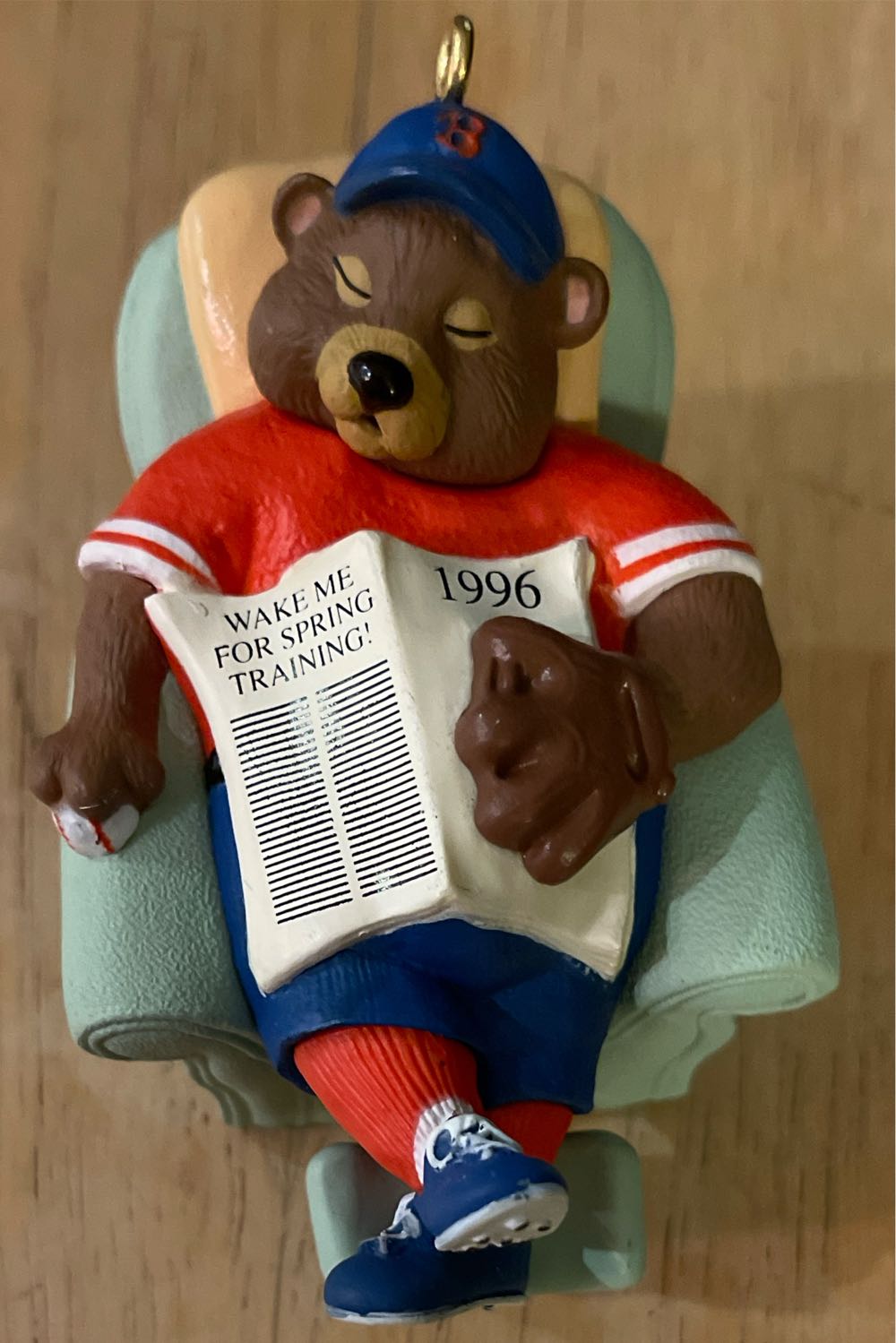 Happy Holi-doze - Mom And Dad (Baseball, Chair, Dog, Sports) ornament collectible [Barcode 015012335118] - Main Image 4