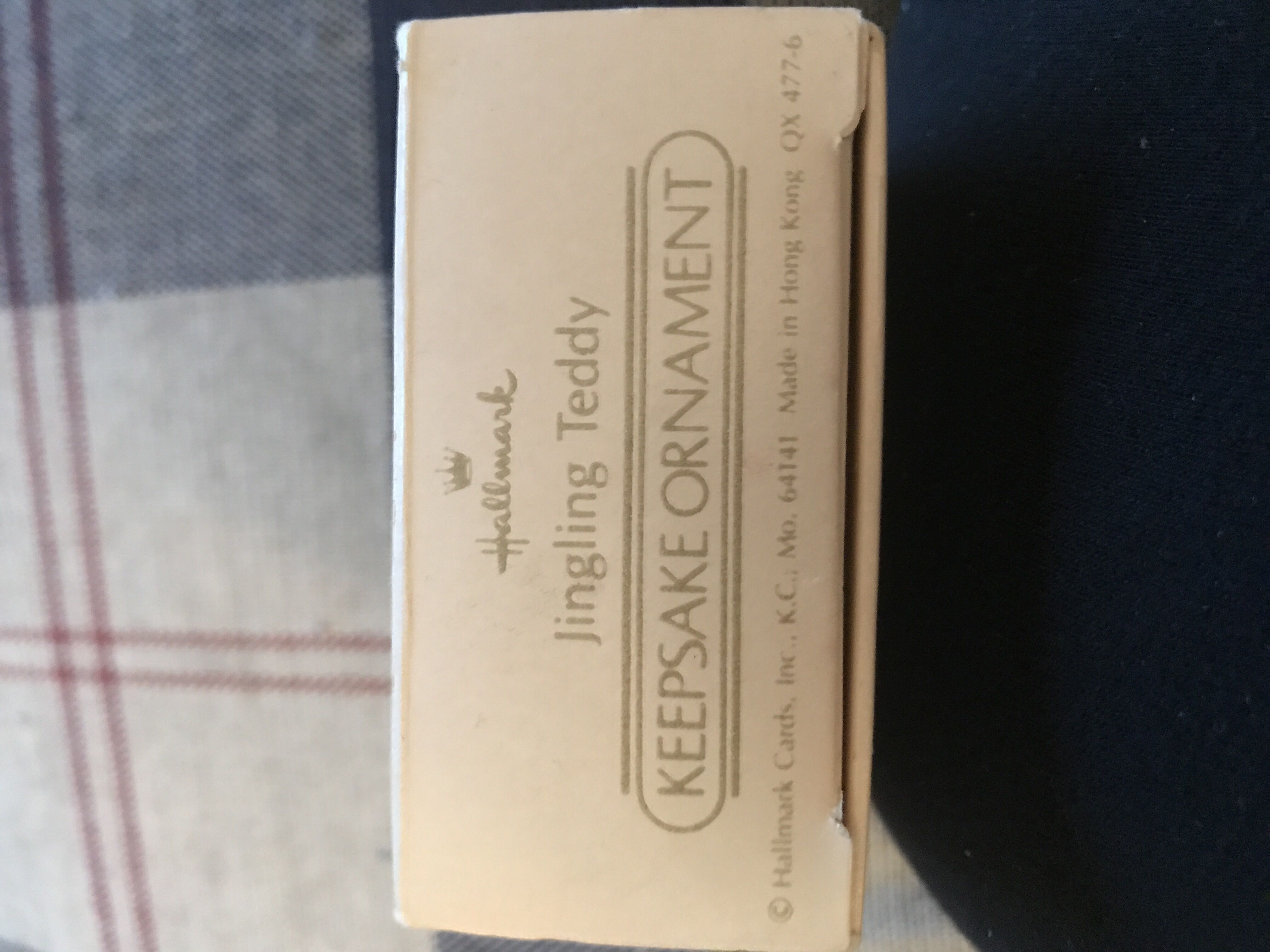 Jingling Teddy  (Bears) ornament collectible - Main Image 2