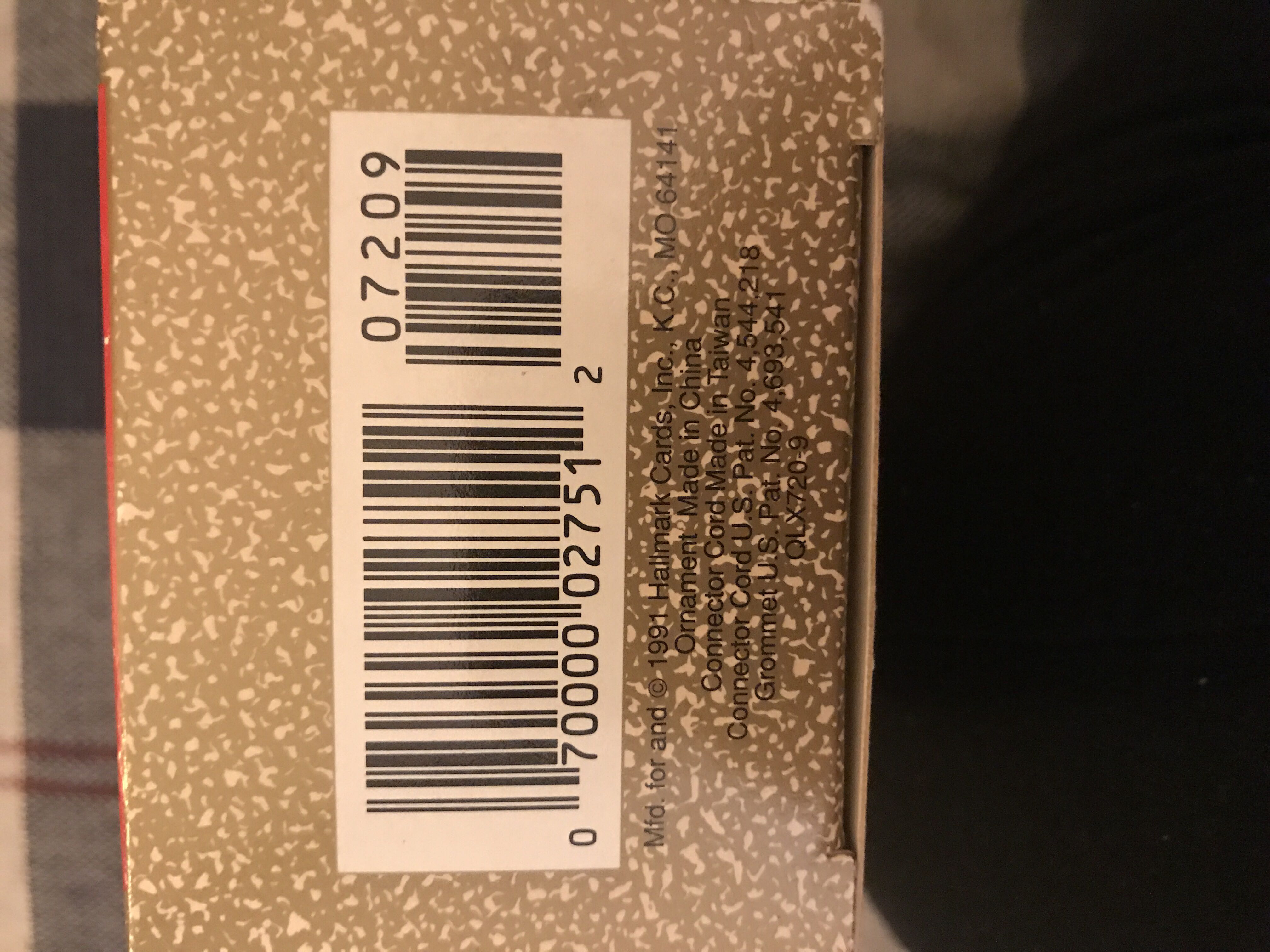 Elfin Engineer   (Magic Light) ornament collectible [Barcode 070000027512] - Main Image 2