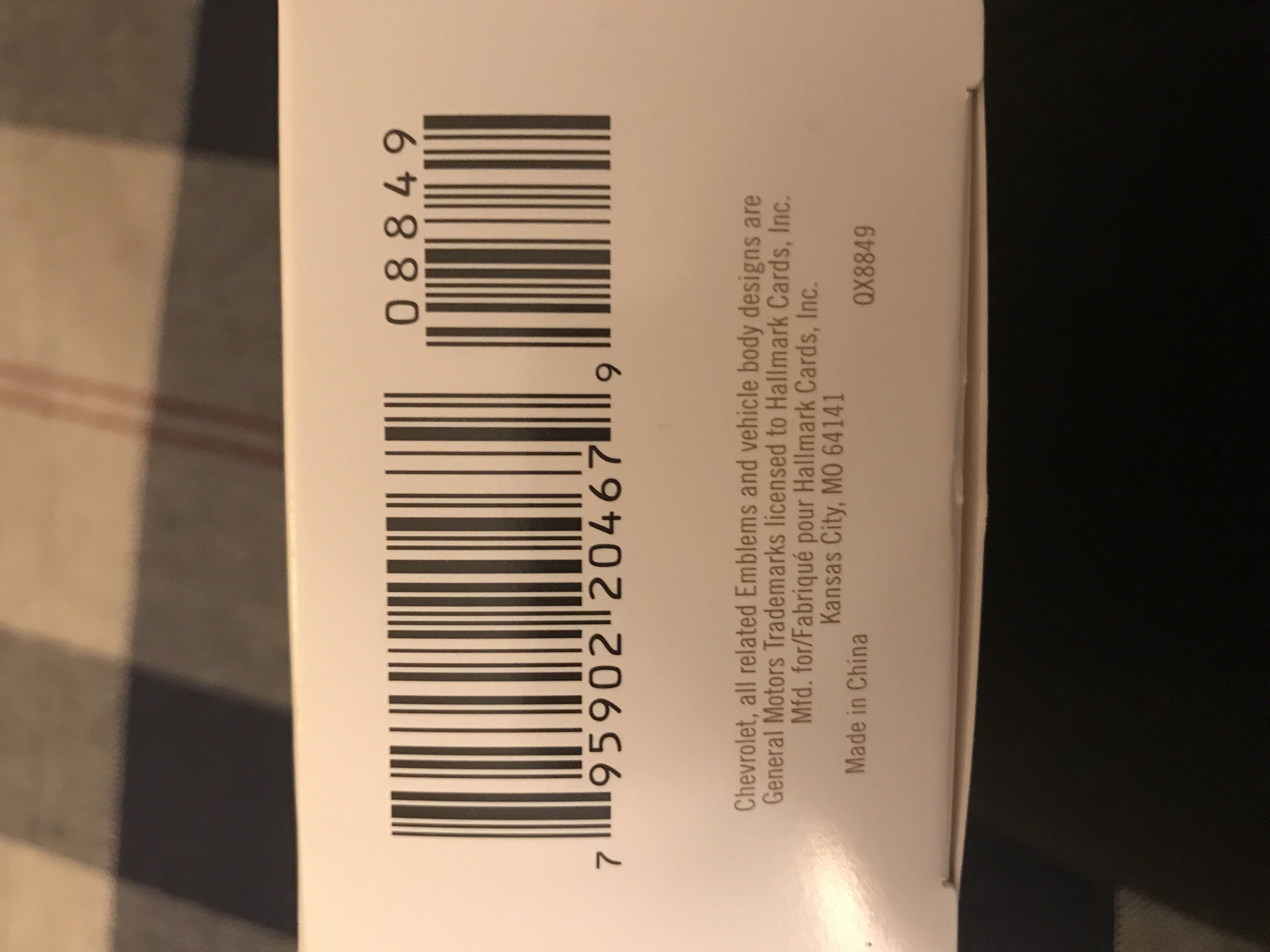 1957 Chevrolet Fire Engine - Fire Brigade (Firetrucks) ornament collectible [Barcode 795902204679] - Main Image 2