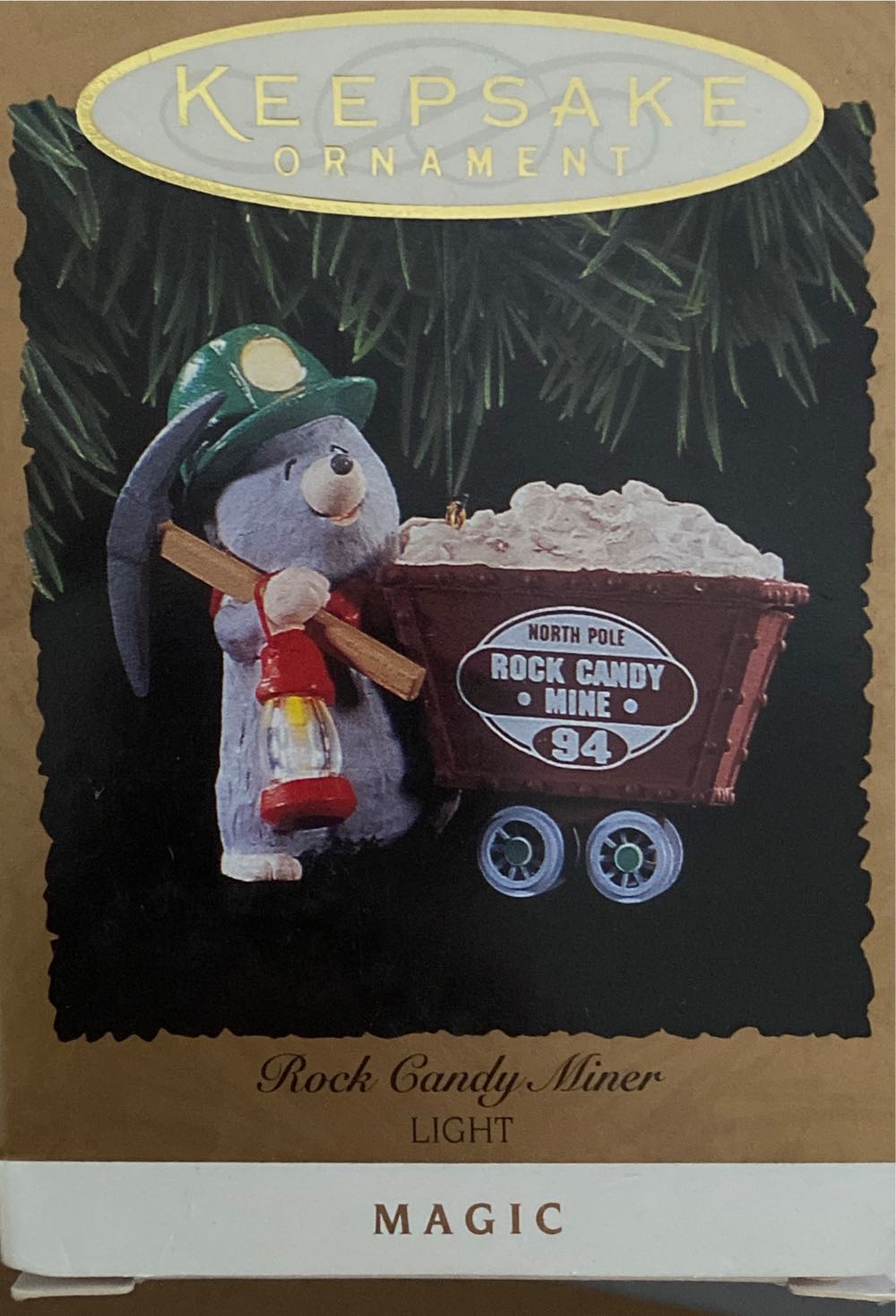 Rock Candy Miner🐻 - Misc (Vintage) ornament collectible [Barcode 015012116151] - Main Image 3
